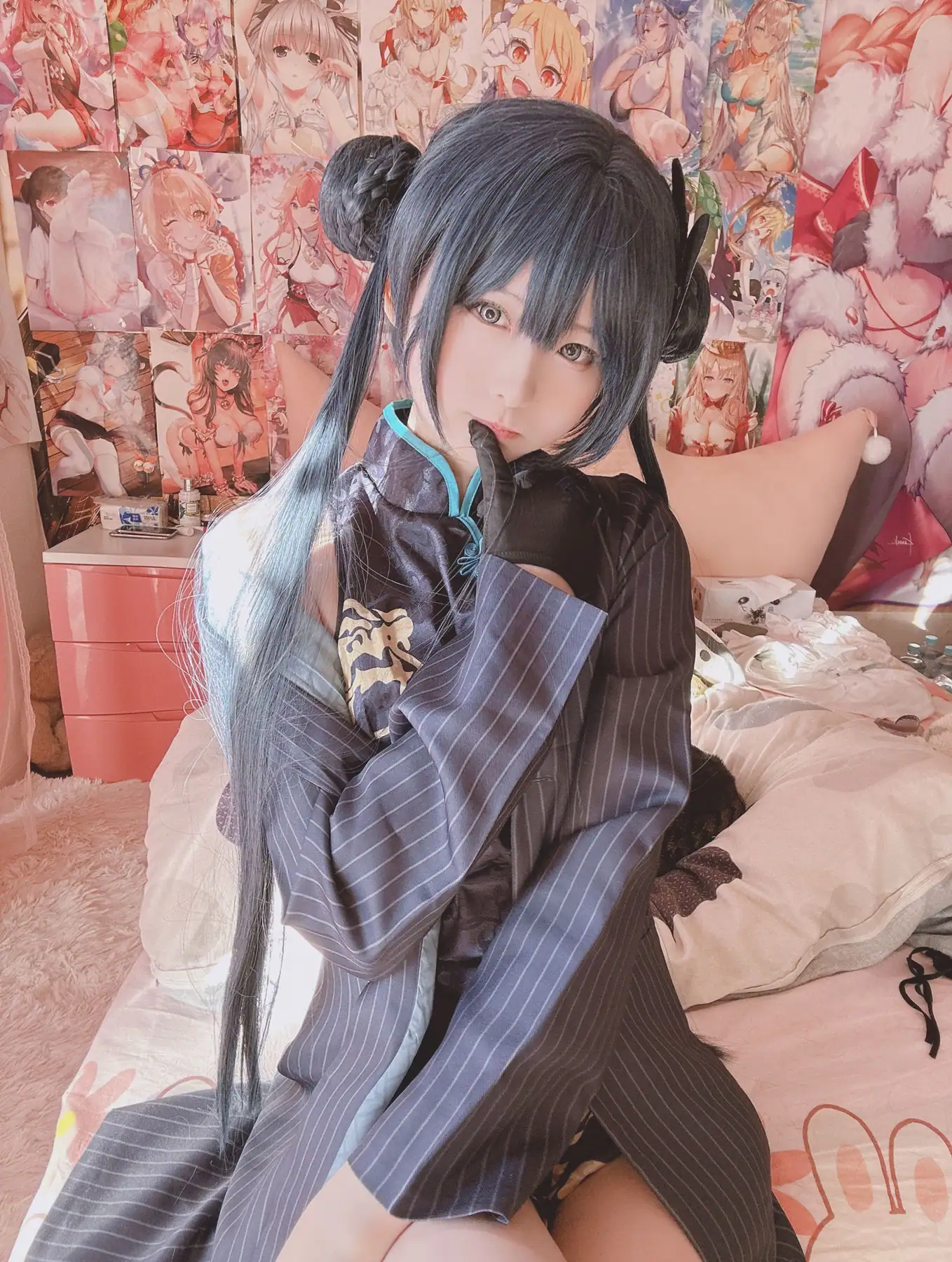 习呆呆 Misa呆呆 - 2023.12.27 妃咲旗袍 キサキ(27P_20.0M) 习呆呆 Misa呆呆 - 2023.12.27 妃咲旗袍 キサキ(27P_20.0M)_nb01.xyz_0002 图片2