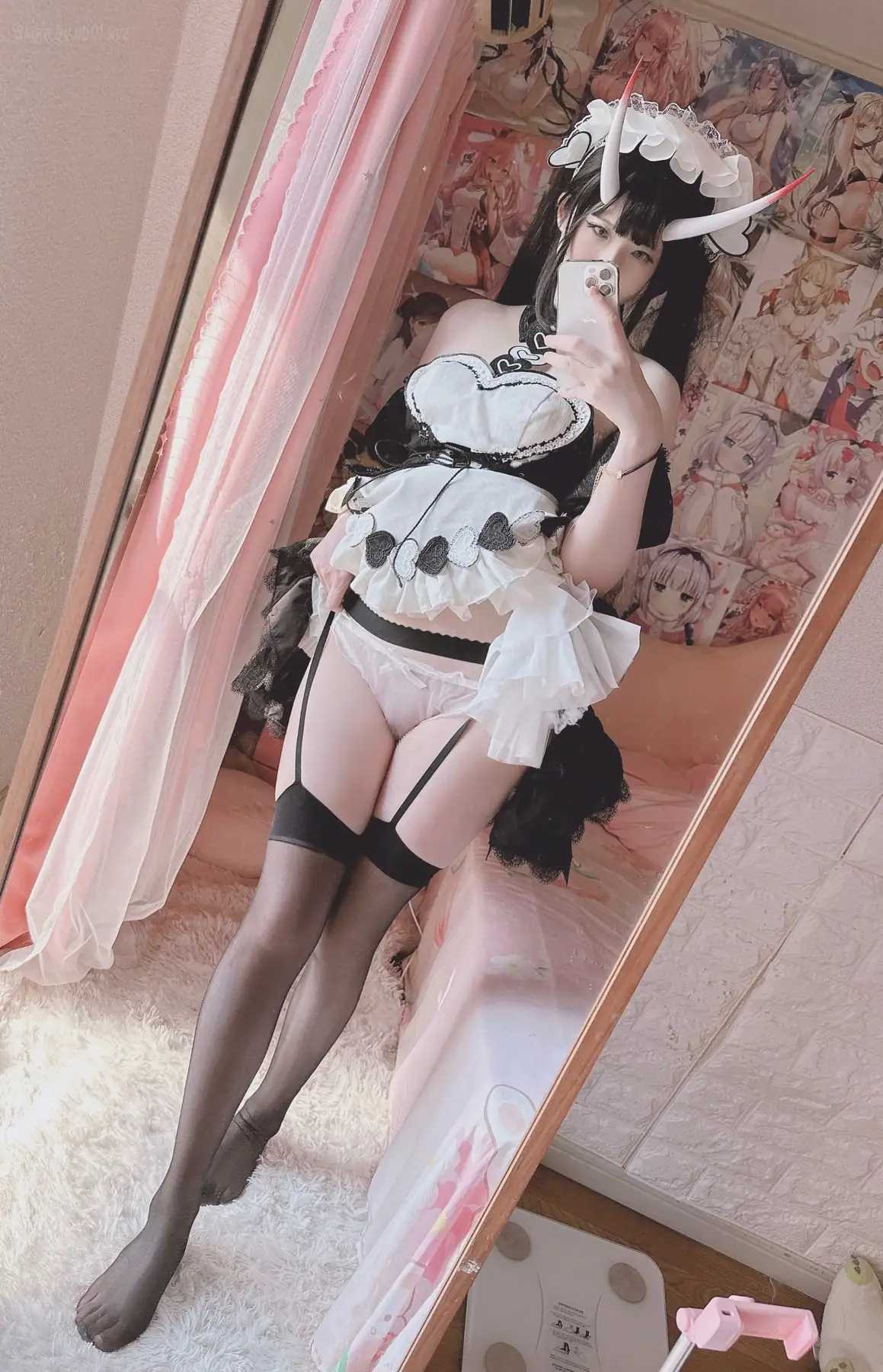 习呆呆 Misa呆呆 - 2023.07.29 メイド能代(20P+1V_24.0M) 习呆呆 Misa呆呆 - 2023.07.29 メイド能代(20P+1V_24.0M)_nb01.xyz_0002 图片2