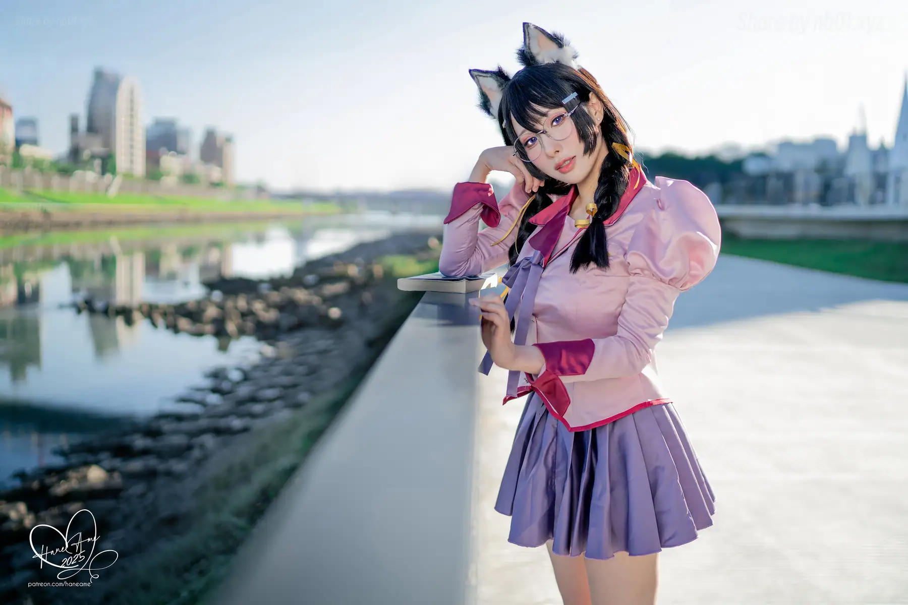 HaneAme雨波 - 2025-11月订阅_TIER-1🍁 Bakemonogatari HaneKawa Tsubasa 化物語 羽川翼(43P+5V_114.3M) HaneAme雨波 - 2025-11月订阅_TIER-1🍁 Bakem...