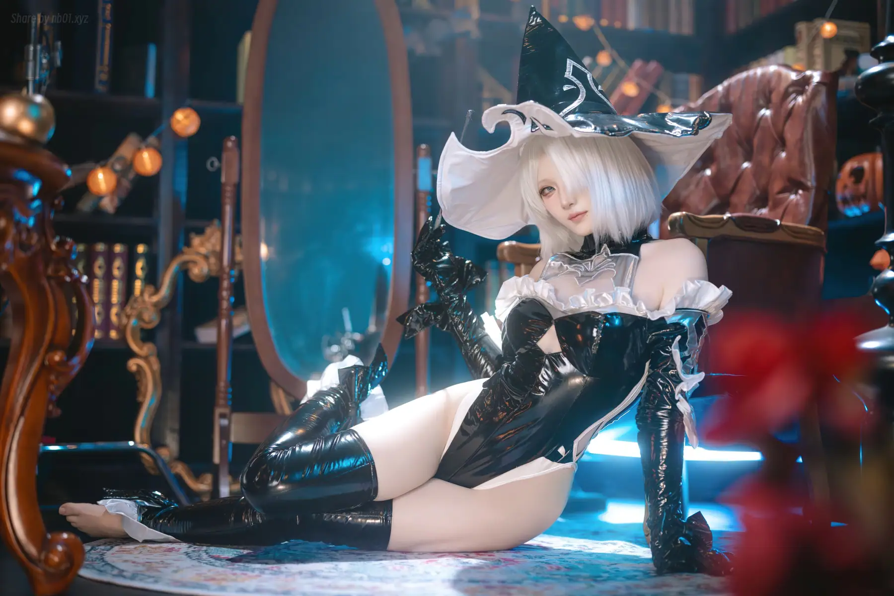 屿鱼 - 尼尔：机械纪元 2B 万圣女巫同人(70P_277.1M) 屿鱼 - 尼尔：机械纪元 2B 万圣女巫同人(70P_277.1M)_nb01.xyz_0070 图片8