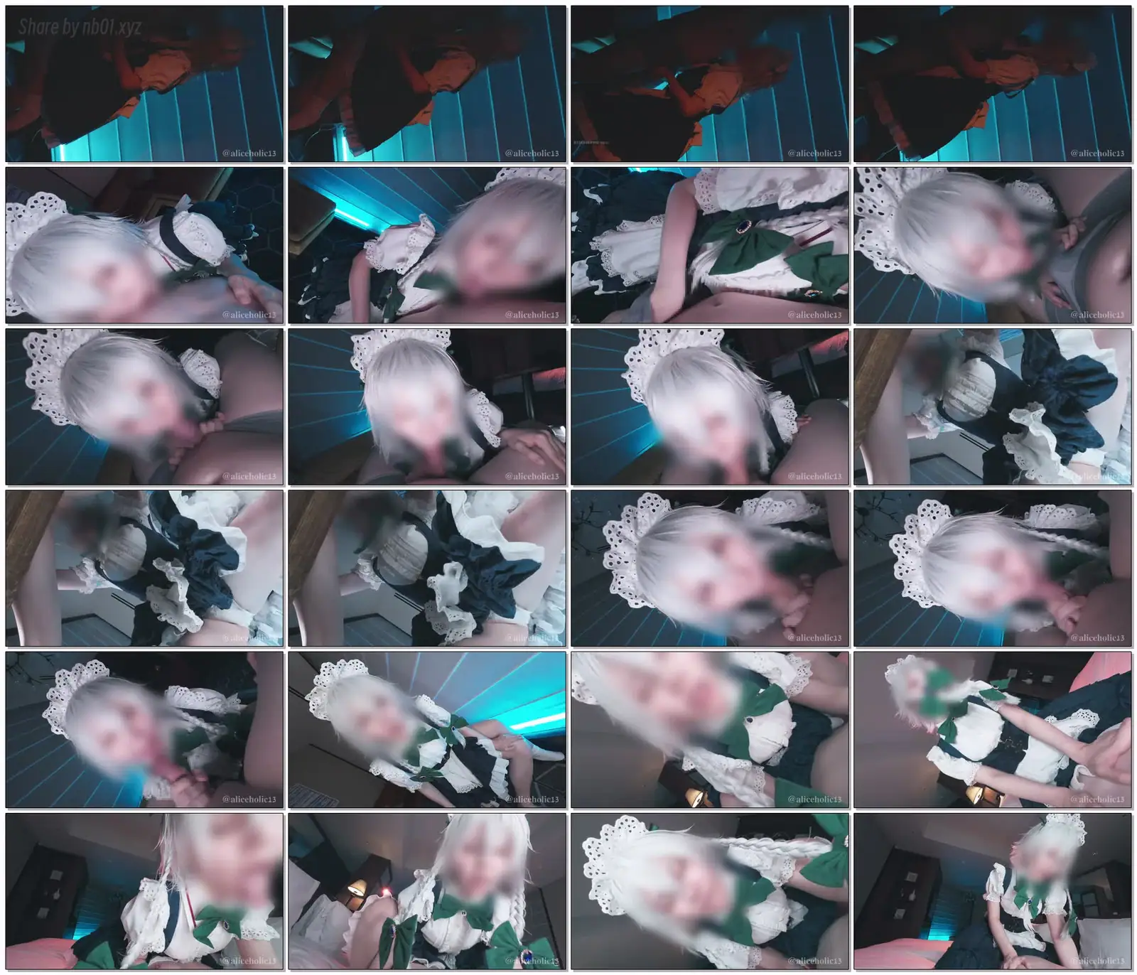 ありすほりっく(@aliceholic13) - 2024-06-14_💙🌙責め好きコスプレイヤーさんと十◯夜咲◯コスでホテル個撮  精子空っぽになるまでねっとり唾液フェラと中出し騎乗位で４連搾精_2811595(7P+1V_1.0G) ありす...