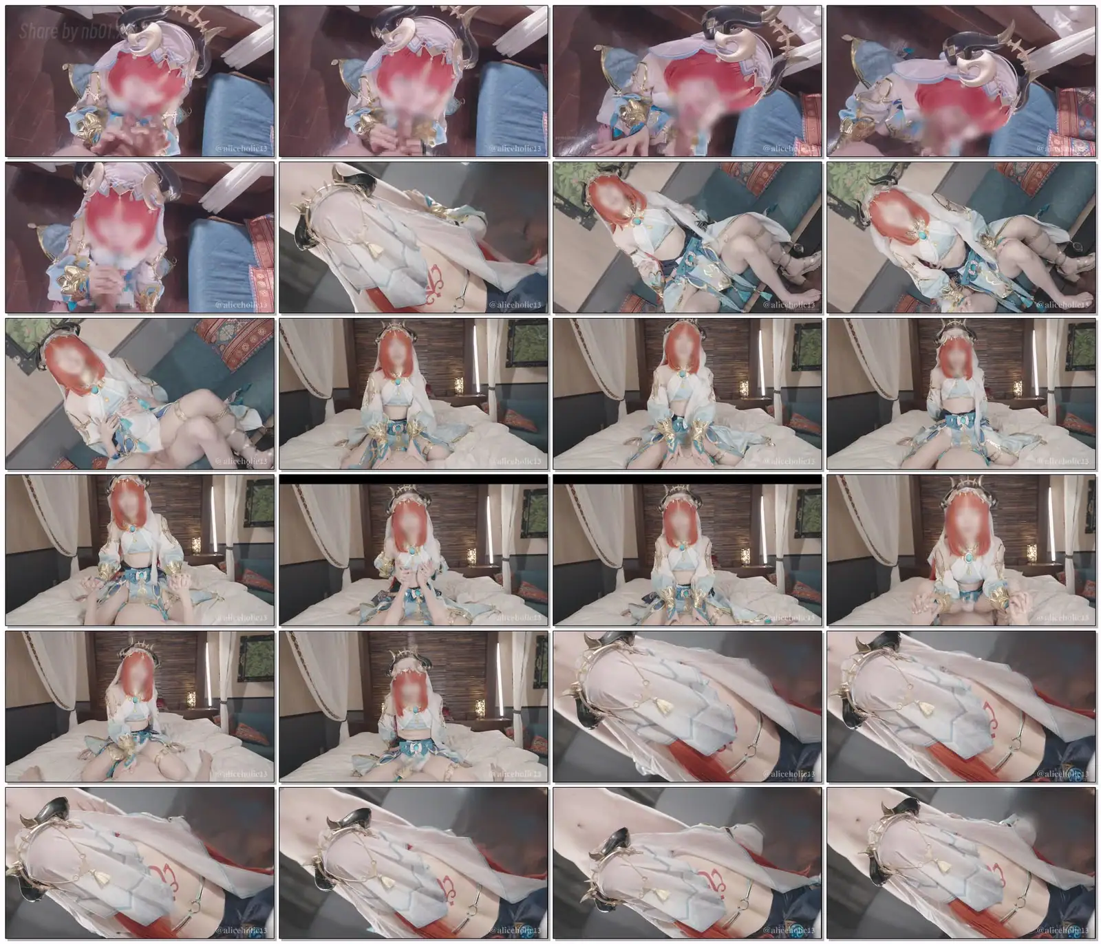 ありすほりっく(@aliceholic13) - 2023-10-27_💚原◯ ニ◯ロウ 常識改変した踊り子に、股間のキノコを上のお口と下のお口でジュッポリねっとり満足するまで食べられてしまう動画_2325144(7P+1V_1014.7M) ...