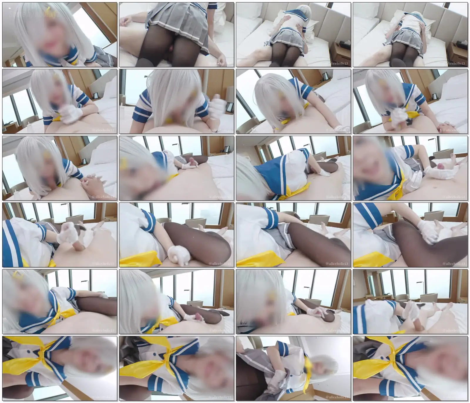 ありすほりっく(@aliceholic13) - 2024-03-22_💙🤍推しキャラコスプレイヤーのあまあまオフパコ搾精♡ 膣奥を早漏ペ◯スでとんとんっ♥とノックしたら、お返しにどびゅぴゅーっと全精子を子宮に吸い上げられてしまう動画_2635...