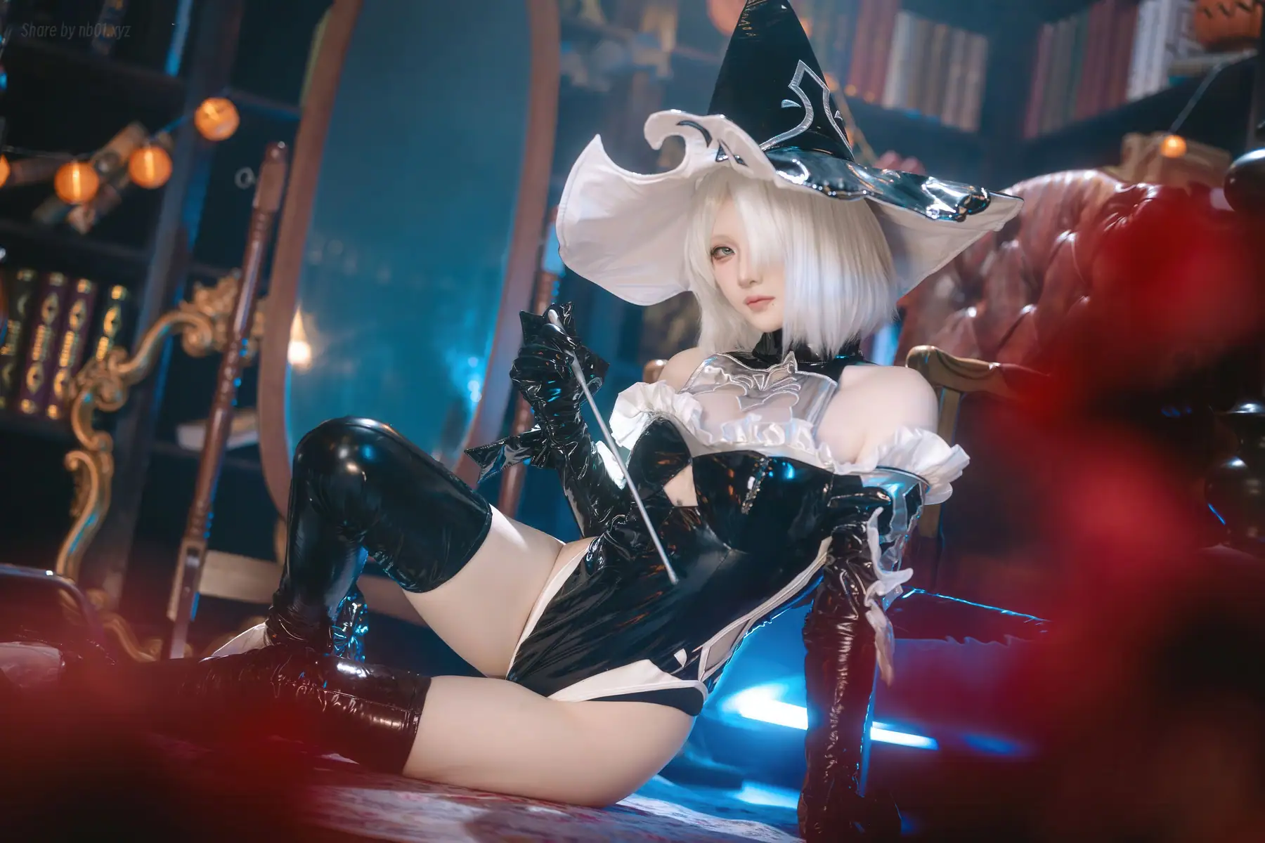 屿鱼 - 尼尔：机械纪元 2B 万圣女巫同人(70P_277.1M) 屿鱼 - 尼尔：机械纪元 2B 万圣女巫同人(70P_277.1M)_nb01.xyz_0059 图片6