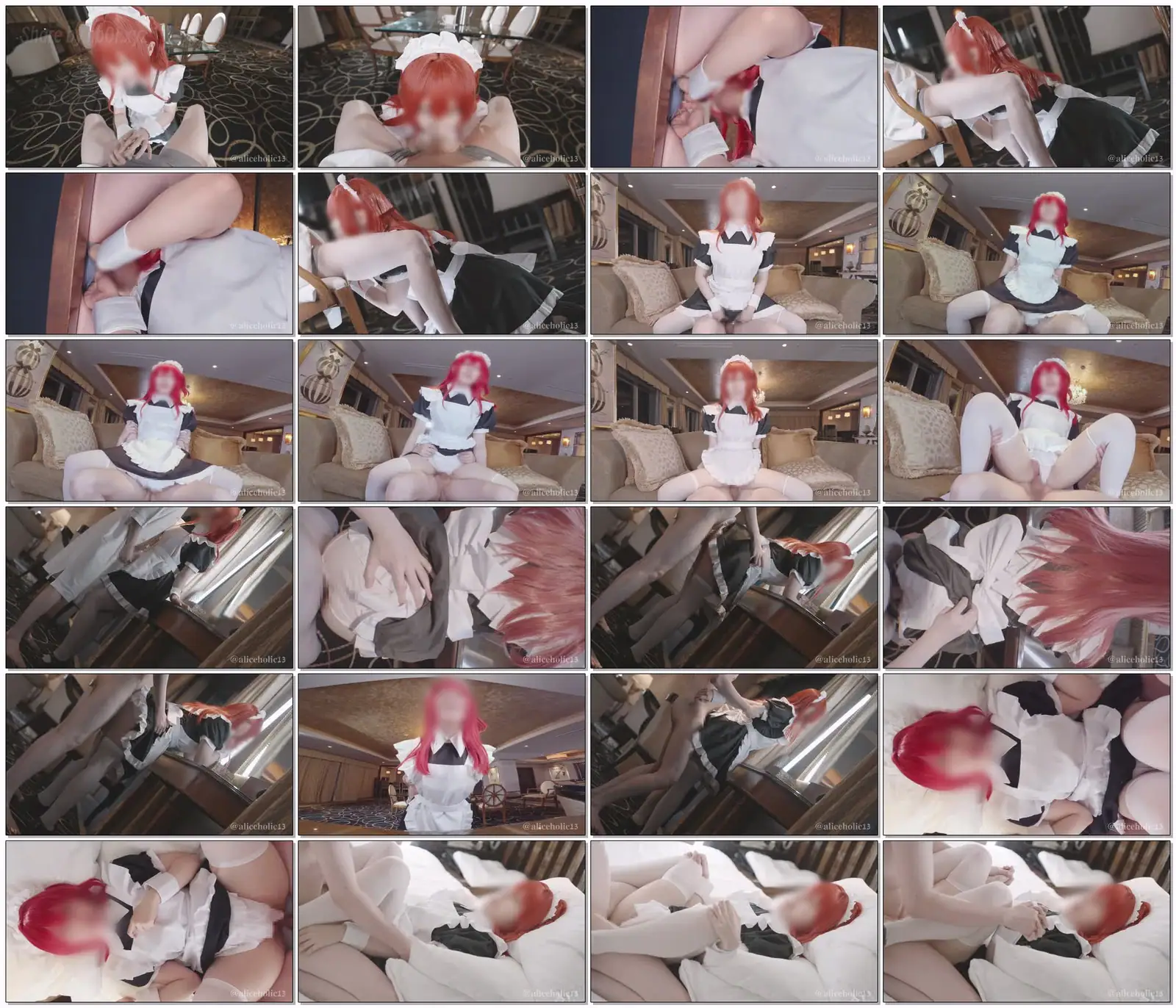 ありすほりっく(@aliceholic13) - 2023-08-16_❤️🎤陽キャギターボーカリストの裏メニュー♡ メイド喫茶でバイト中、止まらなくなってしまったご主人様の孕ませ汁を口と生膣で受け止める_2172467(2P+2V_1.1G)...