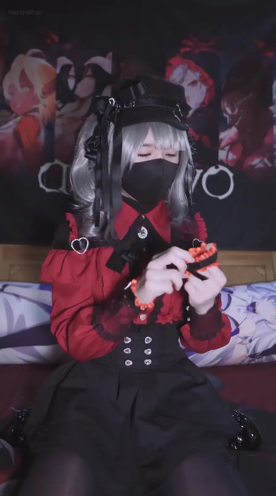 曦曦呀曦曦(@xixiyaxixi) - T017 [1080p] 露肩衫过膝袜室内 open shoulder dress(8P+1V_365.1M) 曦曦呀曦曦(@xixiyaxixi) - T017 [1080p] 露肩衫过膝袜室内 op...