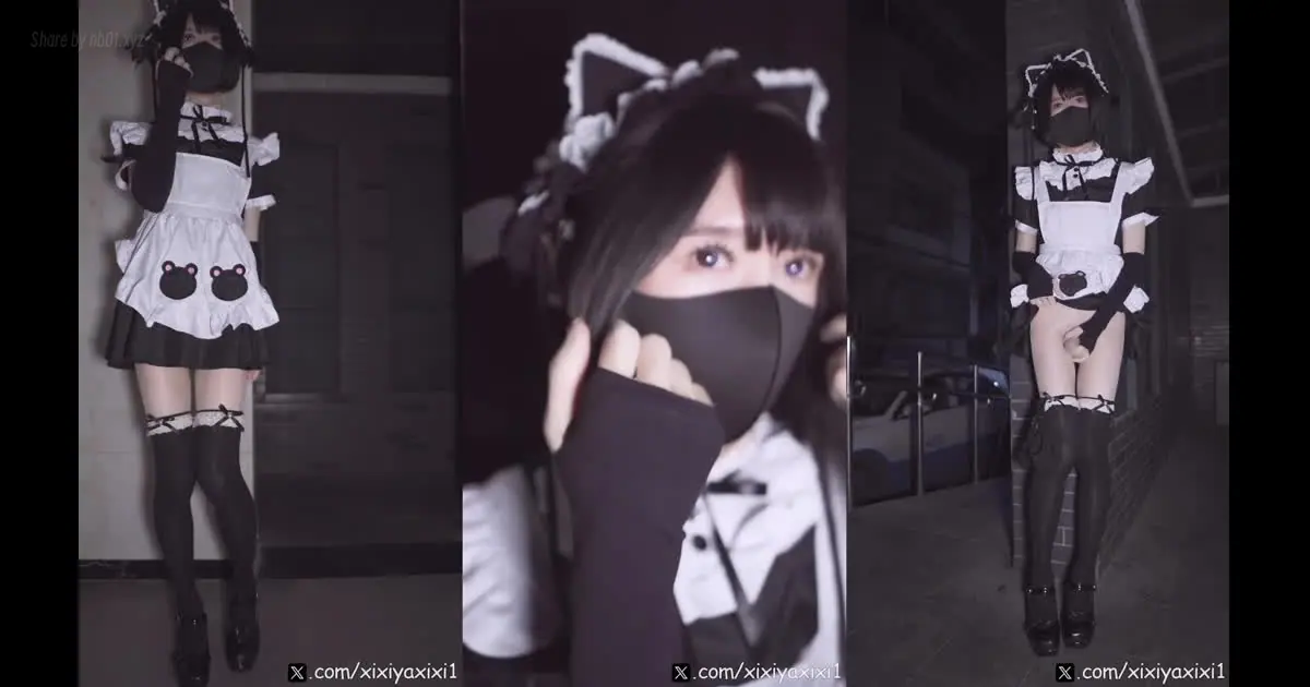 曦曦呀曦曦(@xixiyaxixi) - T040 [1080p] 女仆装公厕 maid dress public restroom(5P+1V_307.1M) 曦曦呀曦曦(@xixiyaxixi) - T040 [1080p] 女仆装公厕 m...