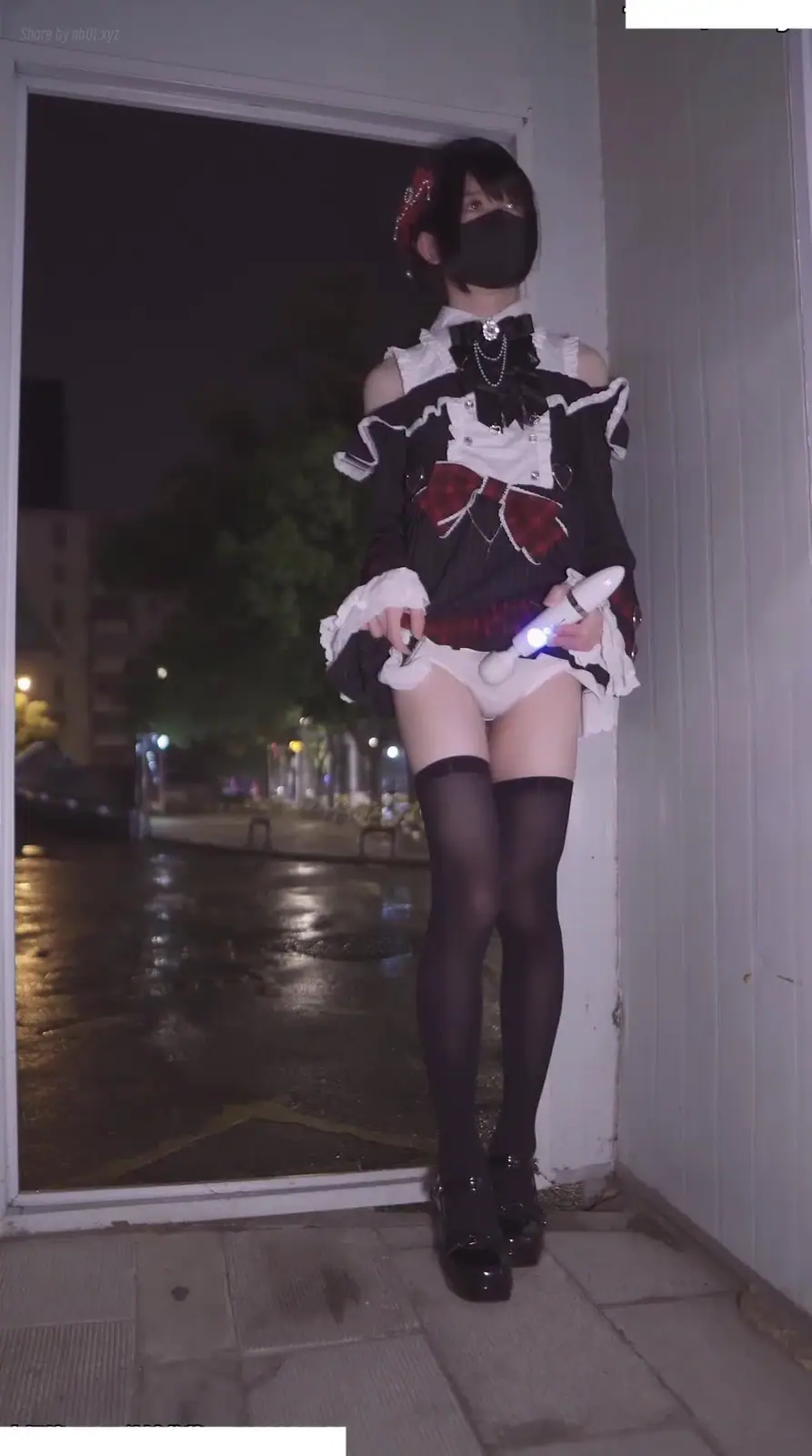 曦曦呀曦曦(@xixiyaxixi) - T026 [1080p] 美式辣妹亚比风Lolita 室外_ off-shoulder dress roadside(8P+1V_643.9M) 曦曦呀曦曦(@xixiyaxixi) - T026 [1...