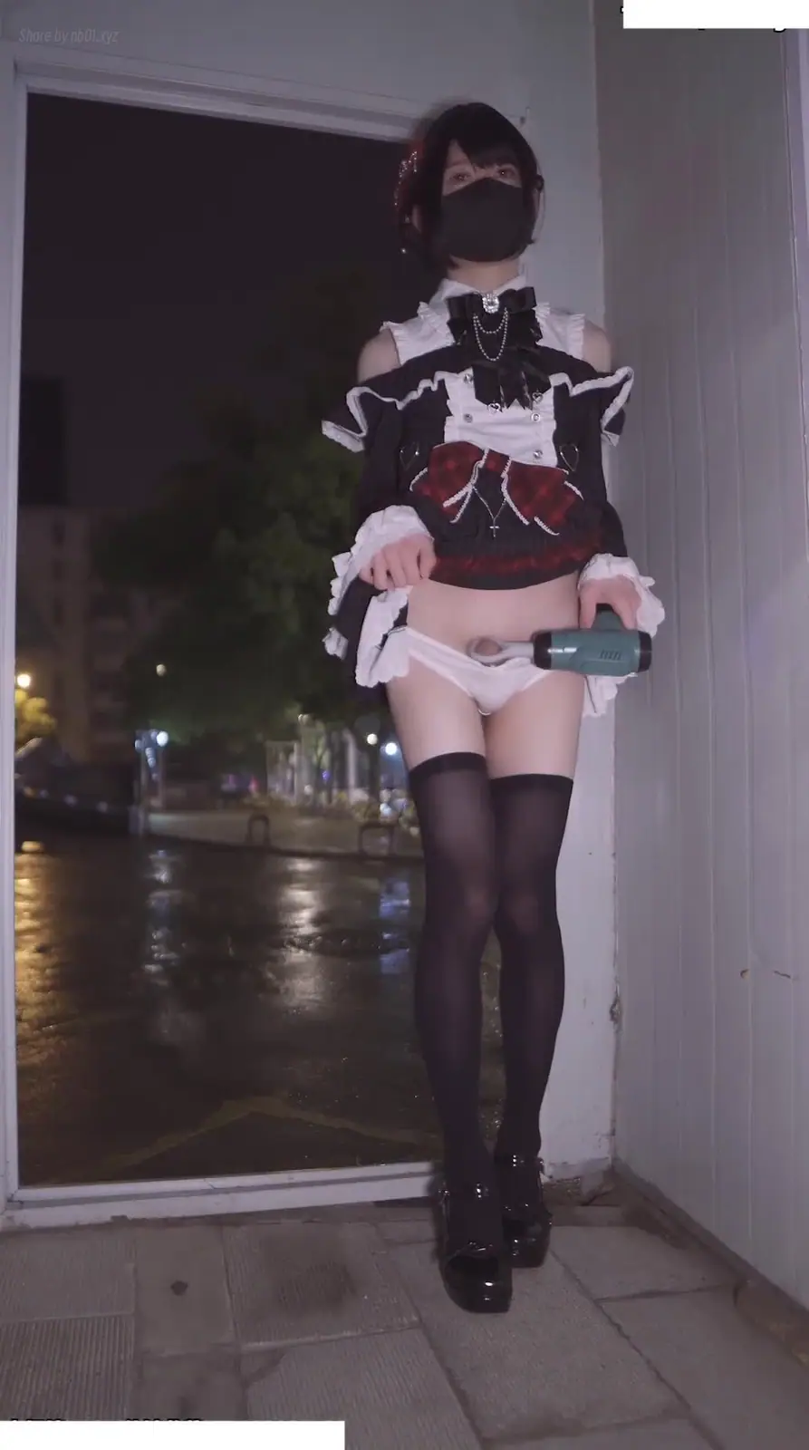 曦曦呀曦曦(@xixiyaxixi) - T026 [1080p] 美式辣妹亚比风Lolita 室外_ off-shoulder dress roadside(8P+1V_643.9M) 曦曦呀曦曦(@xixiyaxixi) - T026 [1...