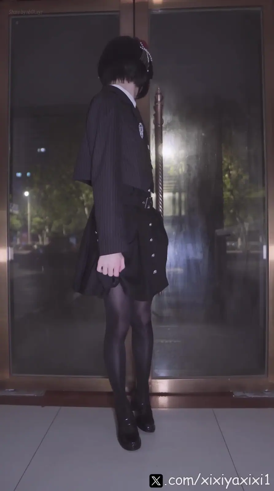 曦曦呀曦曦(@xixiyaxixi) - T041 黑灰学院西服裙 在公寓_Blazer dress apartment(7P+1V_309.1M) 曦曦呀曦曦(@xixiyaxixi) - T041 黑灰学院西服裙 在公寓_Blazer dr...