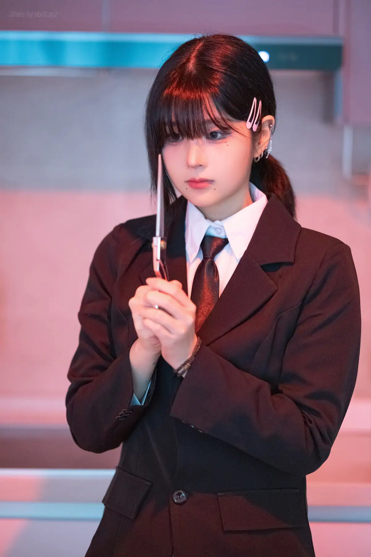 Jang Joo(장주) - Halloween 장주 할로윈 기념 체인소 맨 '코베니' 코스프레(72P+1V_881.9M) Jang Joo(장주) - Halloween 장주 할로윈 기념 체인소 맨 '코베니' 코스프레(72P...