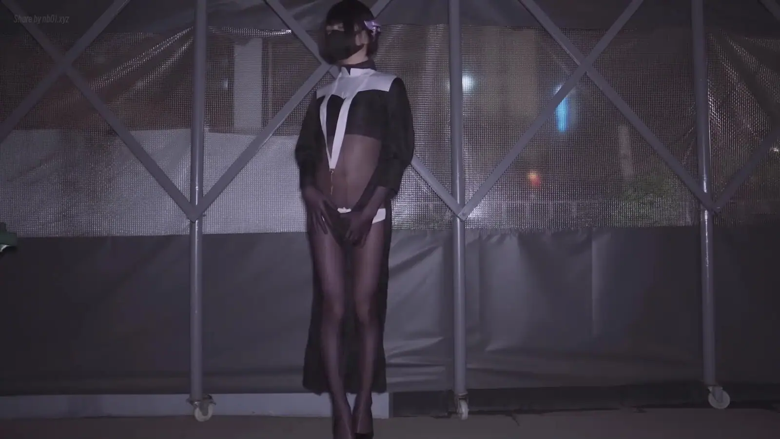 曦曦呀曦曦(@xixiyaxixi) - T015 [1080p] 修女服连身袜户外 Nun costume bodystocking outdoor_1(6P+1V_180.4M) 曦曦呀曦曦(@xixiyaxixi) - T015 [108...