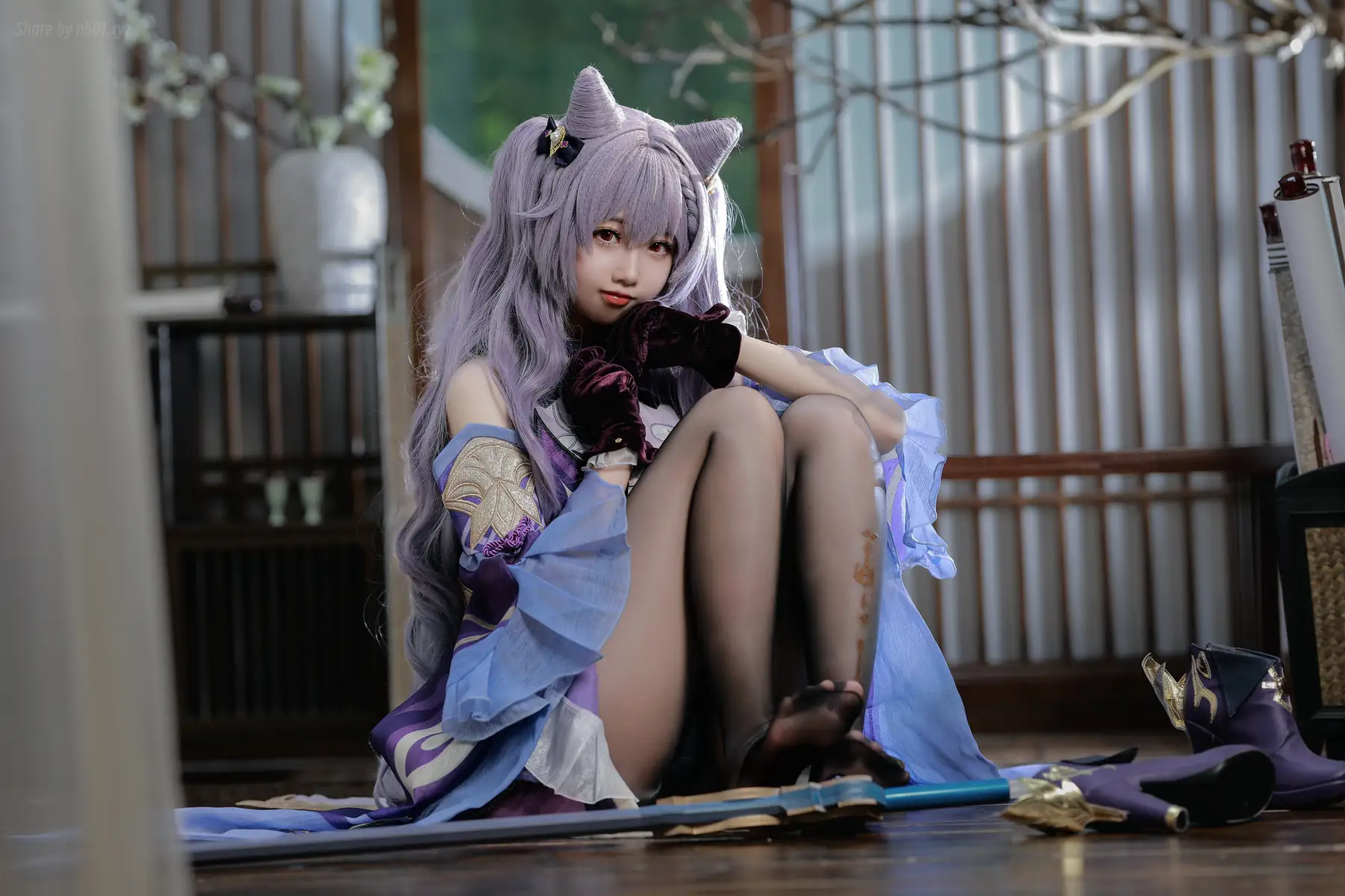 雪琪SAMA - 刻晴(50P+1V_1.8G) 雪琪SAMA - 刻晴(50P+1V_1.8G)_nb01.xyz_0005 图片2