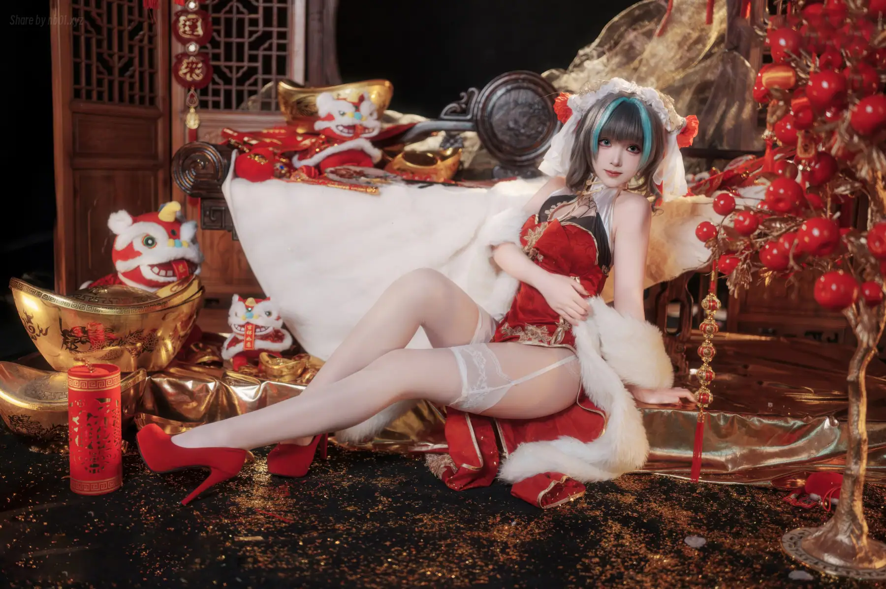 Bangni邦尼 - 新春柴郡(66P+7V_425.3M) Bangni邦尼 - 新春柴郡(66P+7V_425.3M)_nb01.xyz_0021 图片4