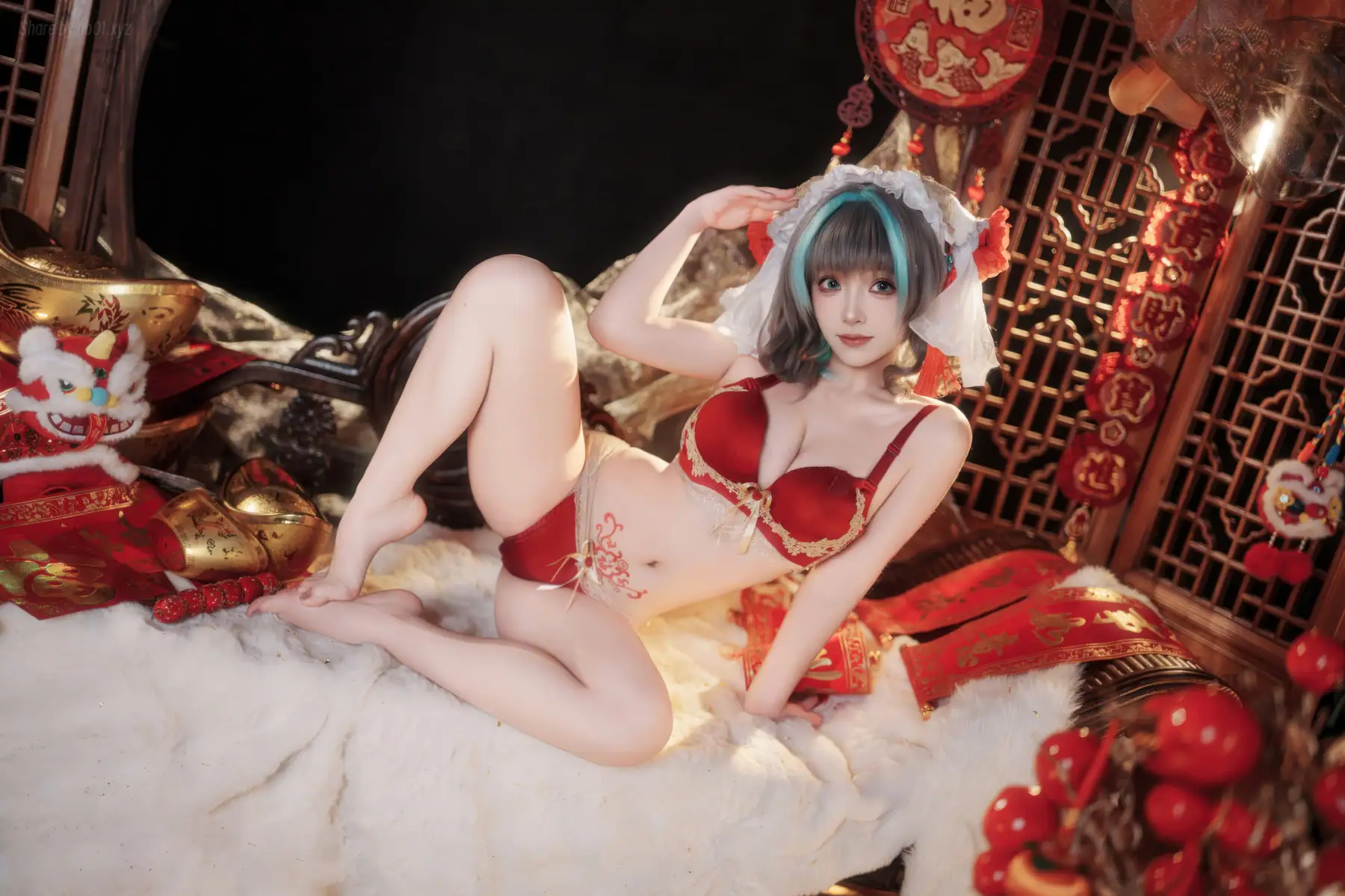 Bangni邦尼 - 新春柴郡(66P+7V_425.3M) Bangni邦尼 - 新春柴郡(66P+7V_425.3M)_nb01.xyz_0058 图片7