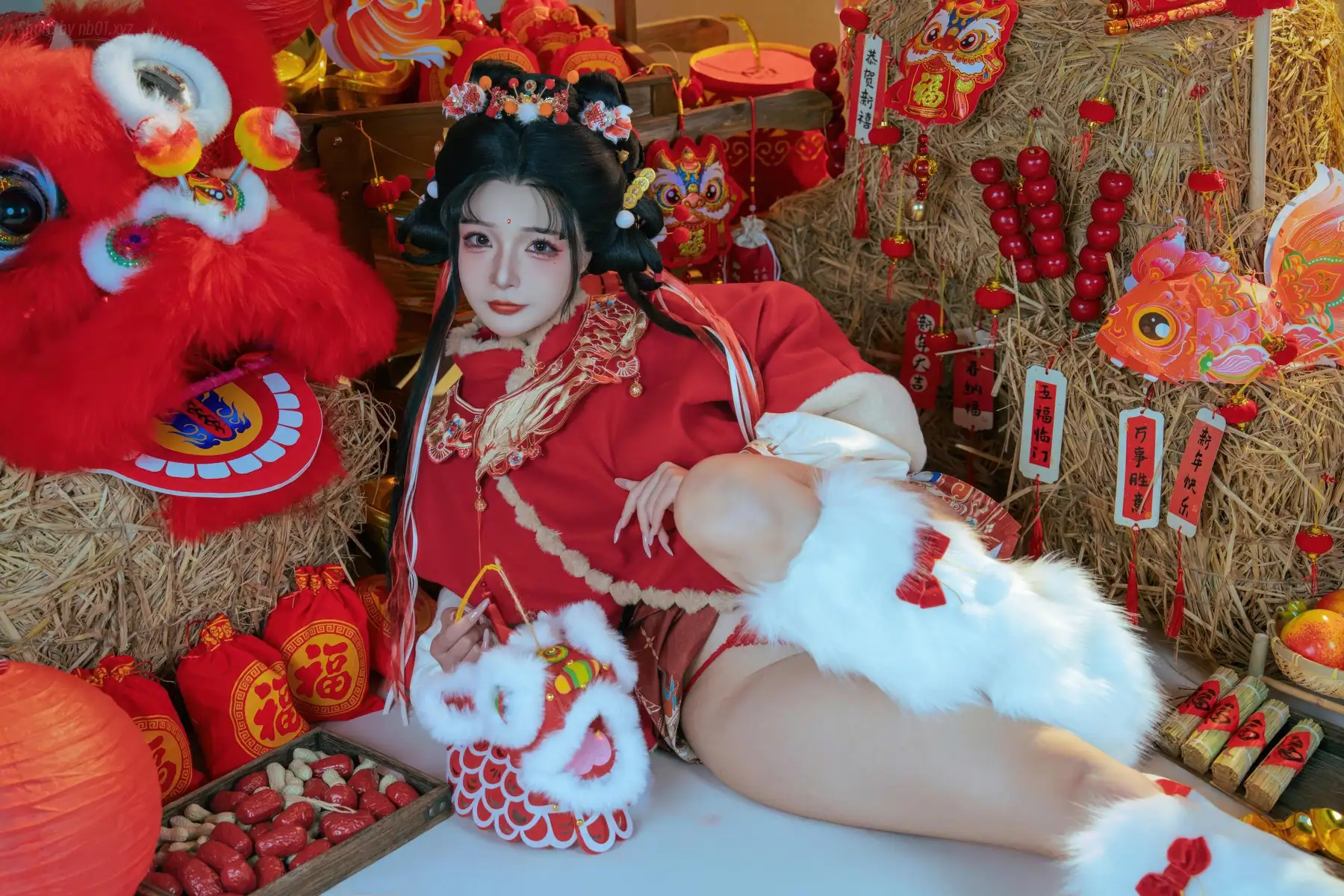 yuuhui玉汇 - 2026新春特辑 醒狮少女(131P+2V_1.3G) yuuhui玉汇 - 2026新春特辑 醒狮少女(131P+2V_1.3G)_nb01.xyz_0025 图片2