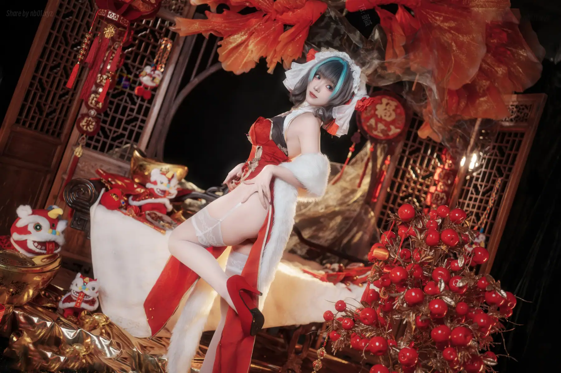 Bangni邦尼 - 新春柴郡(66P+7V_425.3M) Bangni邦尼 - 新春柴郡(66P+7V_425.3M)_nb01.xyz_0018 图片3