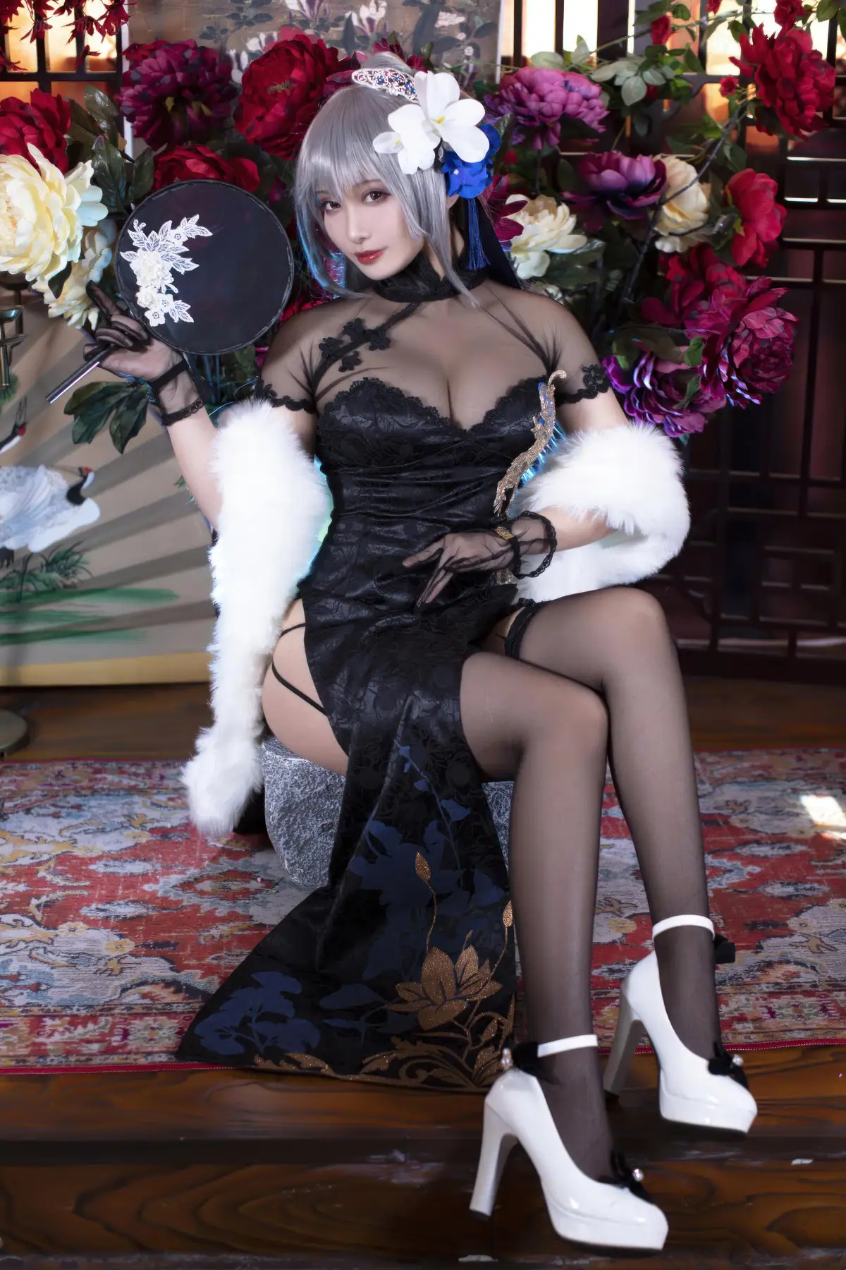 洛璃LoLiSAMA - 碧蓝航线 路易九世旗袍(43P_168.9M) 洛璃LoLiSAMA - 碧蓝航线 路易九世旗袍(43P_168.9M)_nb01.xyz_0001