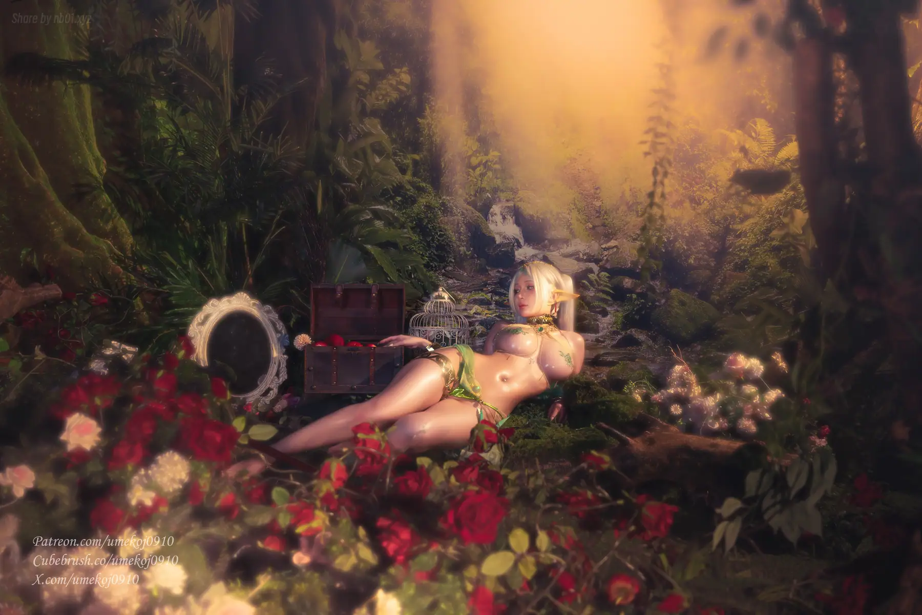 UmekoJ - Frieren x Rukkhadevata outfit「Frieren Beyond Journey's End」(89P+14V_1.3G) UmekoJ - Frieren x Rukkhadevata outfit「...