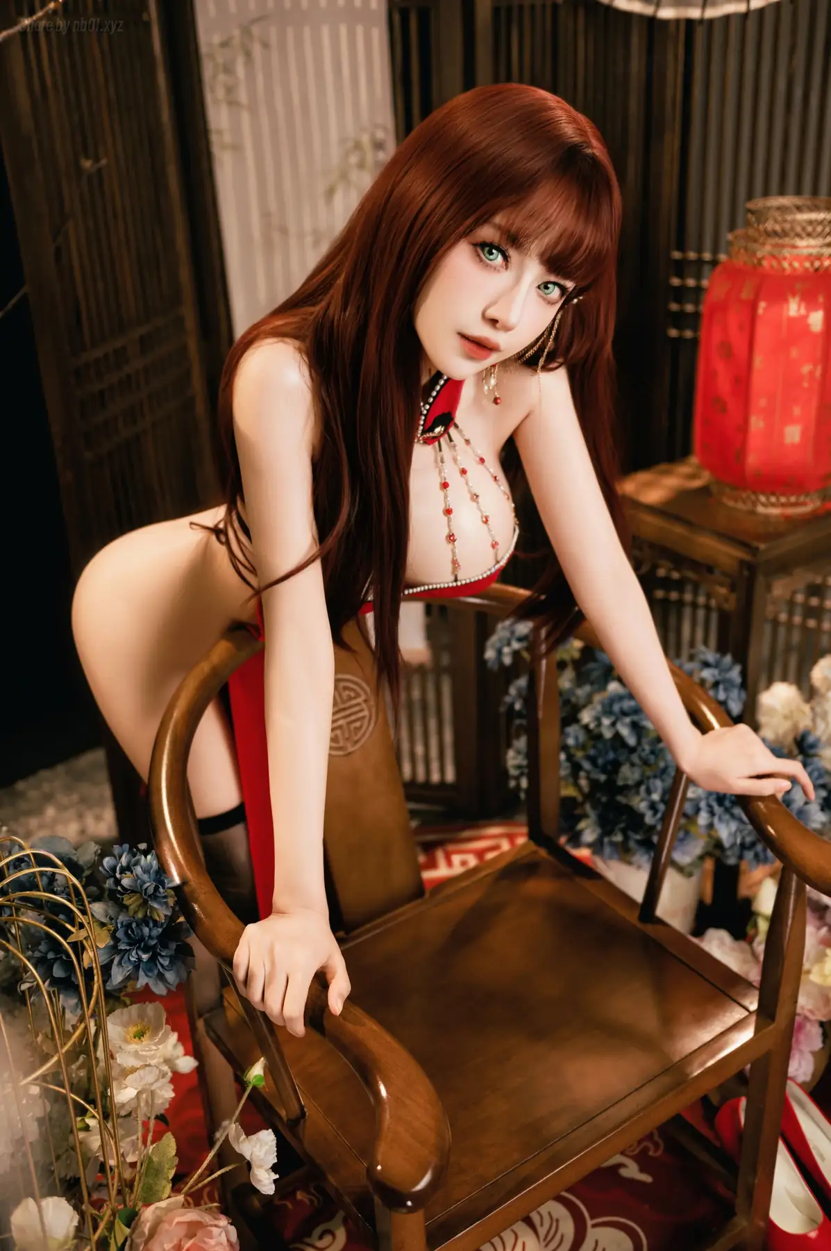 Shika小鹿鹿 - 新年红旗袍(30P_78.3M) Shika小鹿鹿 - 新年红旗袍(30P_78.3M)_nb01.xyz_0013 图片3