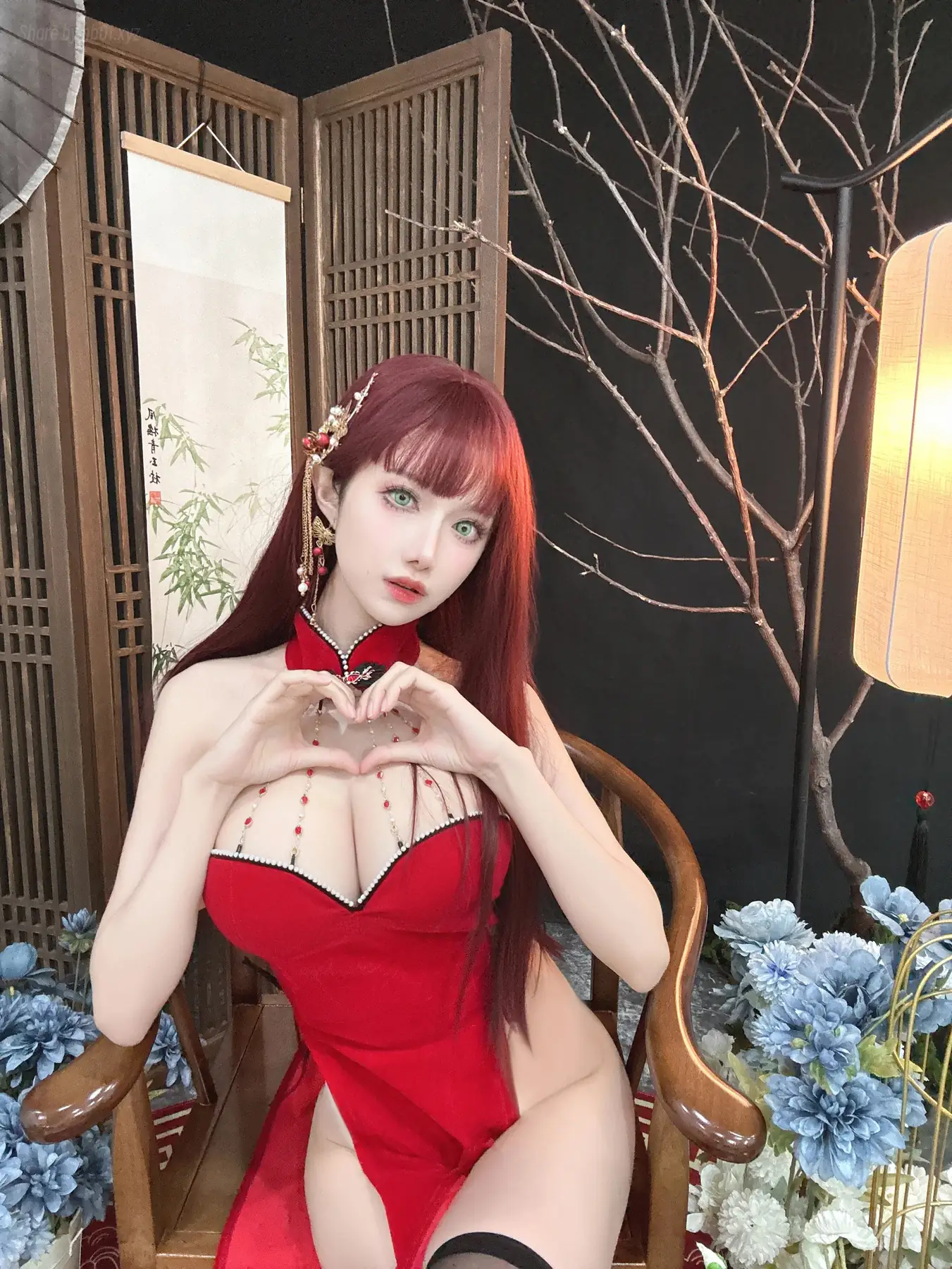 Shika小鹿鹿 - 新年红旗袍(30P_78.3M) Shika小鹿鹿 - 新年红旗袍(30P_78.3M)_nb01.xyz_0018 图片5