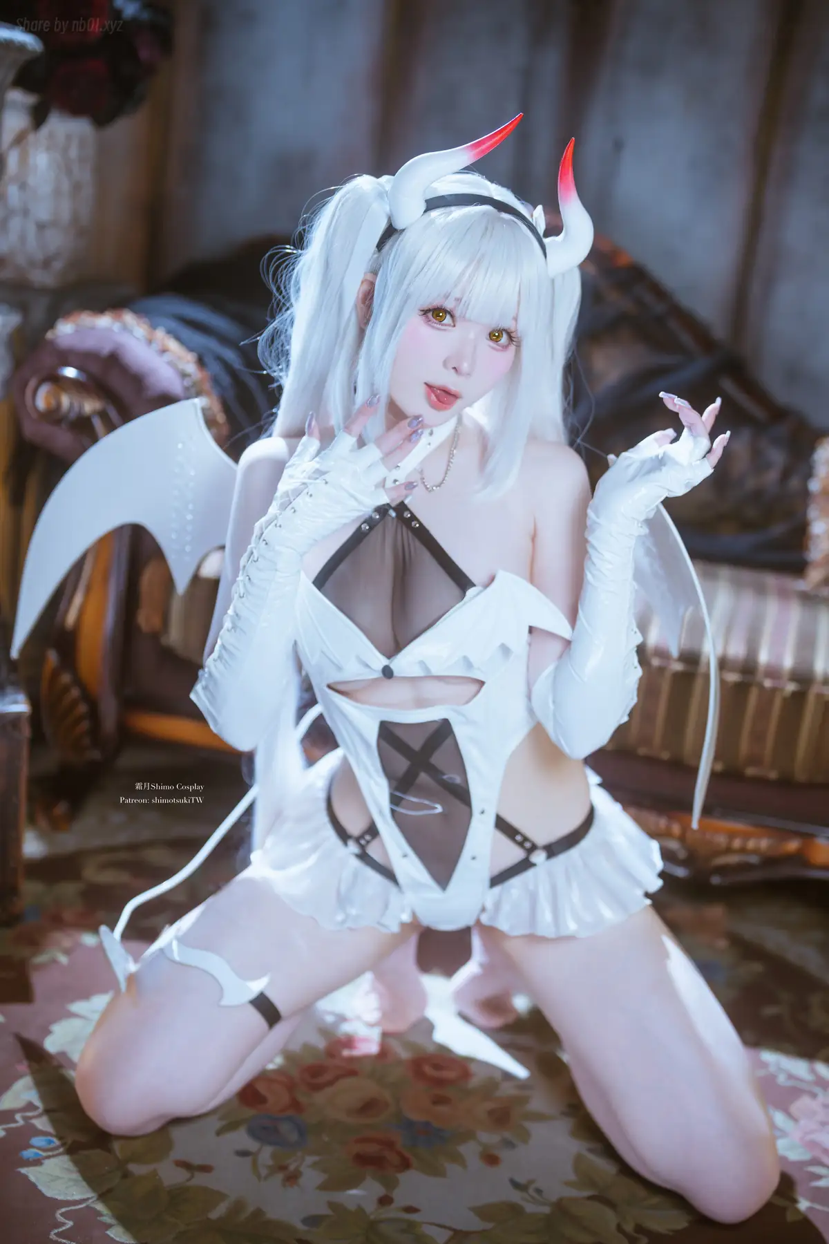 霜月shimo - Blanc Demon(21P_47.4M) 霜月shimo - Blanc Demon(21P_47.4M)_nb01.xyz_0005 图片2