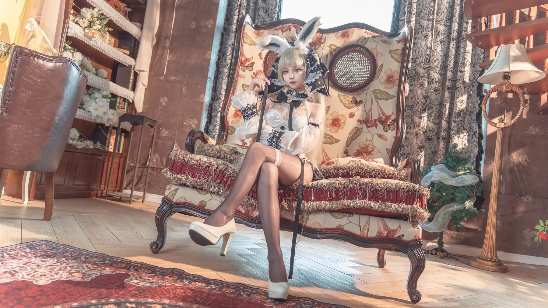 狐玖玖 - 碧蓝航线 可畏 白兔女郎(25P_352.1M) 狐玖玖 - 碧蓝航线 可畏 白兔女郎(25P_352.1M)_nb01.xyz_0002 图片2