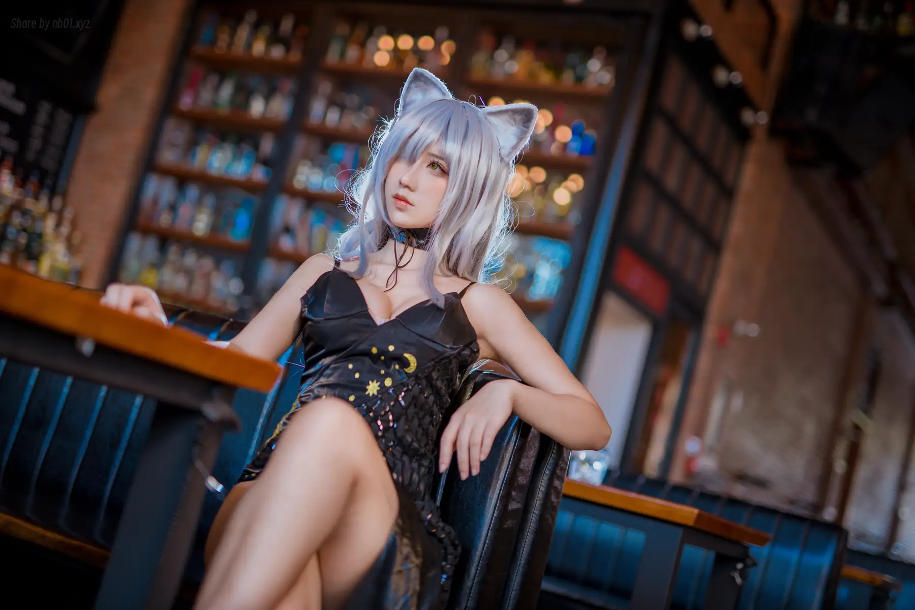 九曲Jean - 明日方舟-黑·周年礼服(9P_90.8M) 九曲Jean - 明日方舟-黑·周年礼服(9P_90.8M)_nb01.xyz_0003 图片2