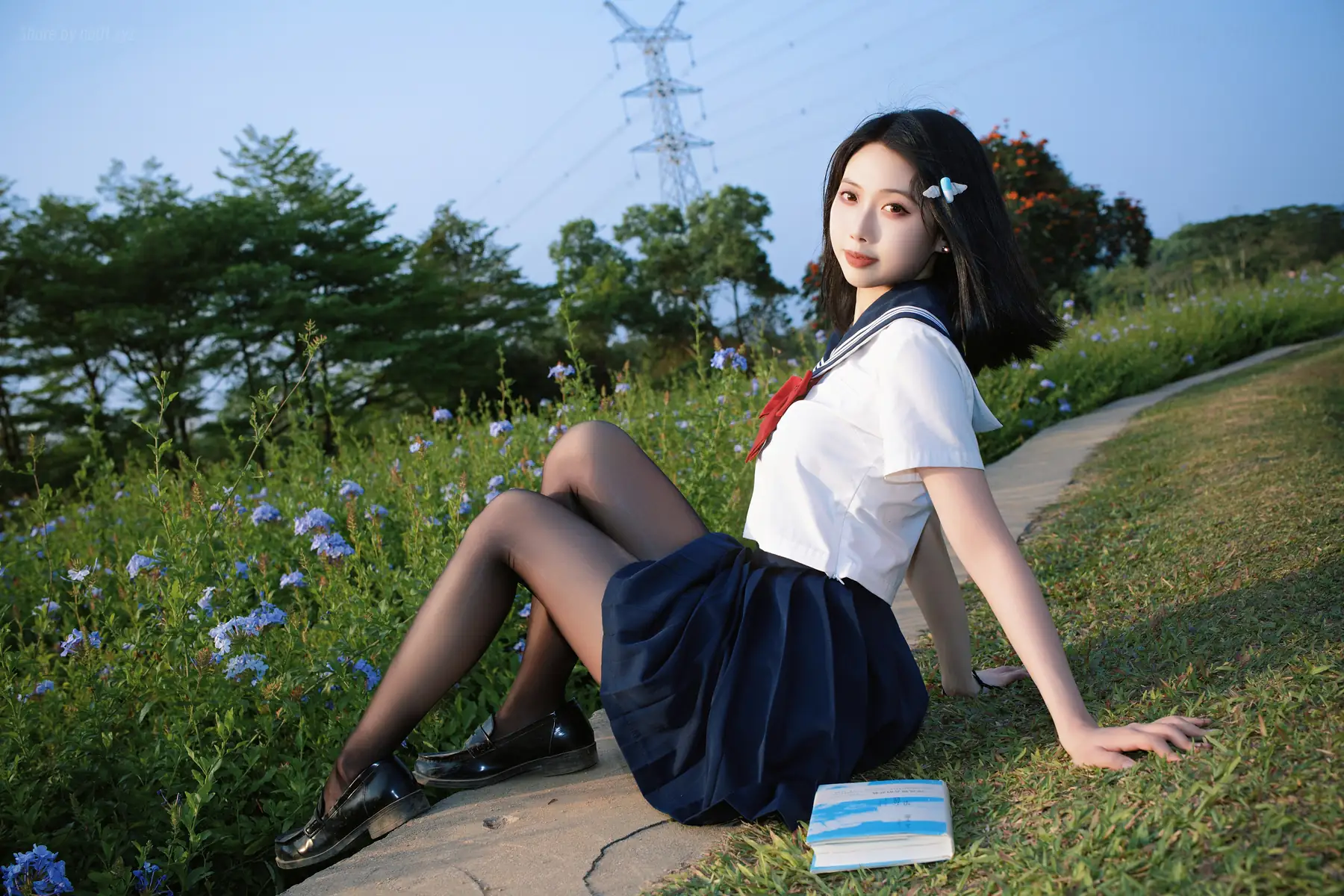 七只红豆 - 蓝花JK(39P_264.5M) 七只红豆 - 蓝花JK(39P_264.5M)_nb01.xyz_0019 图片5