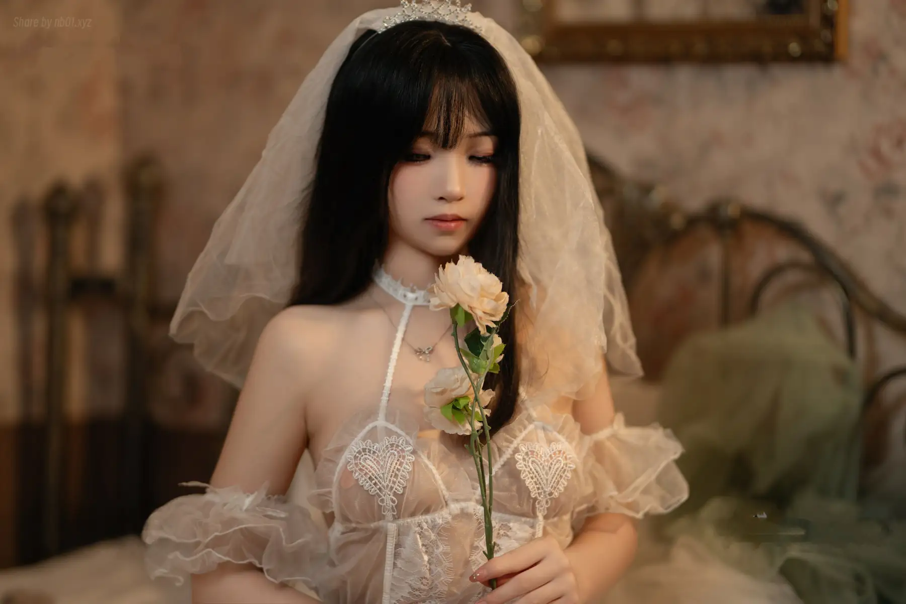 Bangni邦尼 - 白色花嫁(62P_181.5M) Bangni邦尼 - 白色花嫁(62P_181.5M)_nb01.xyz_0060 图片6