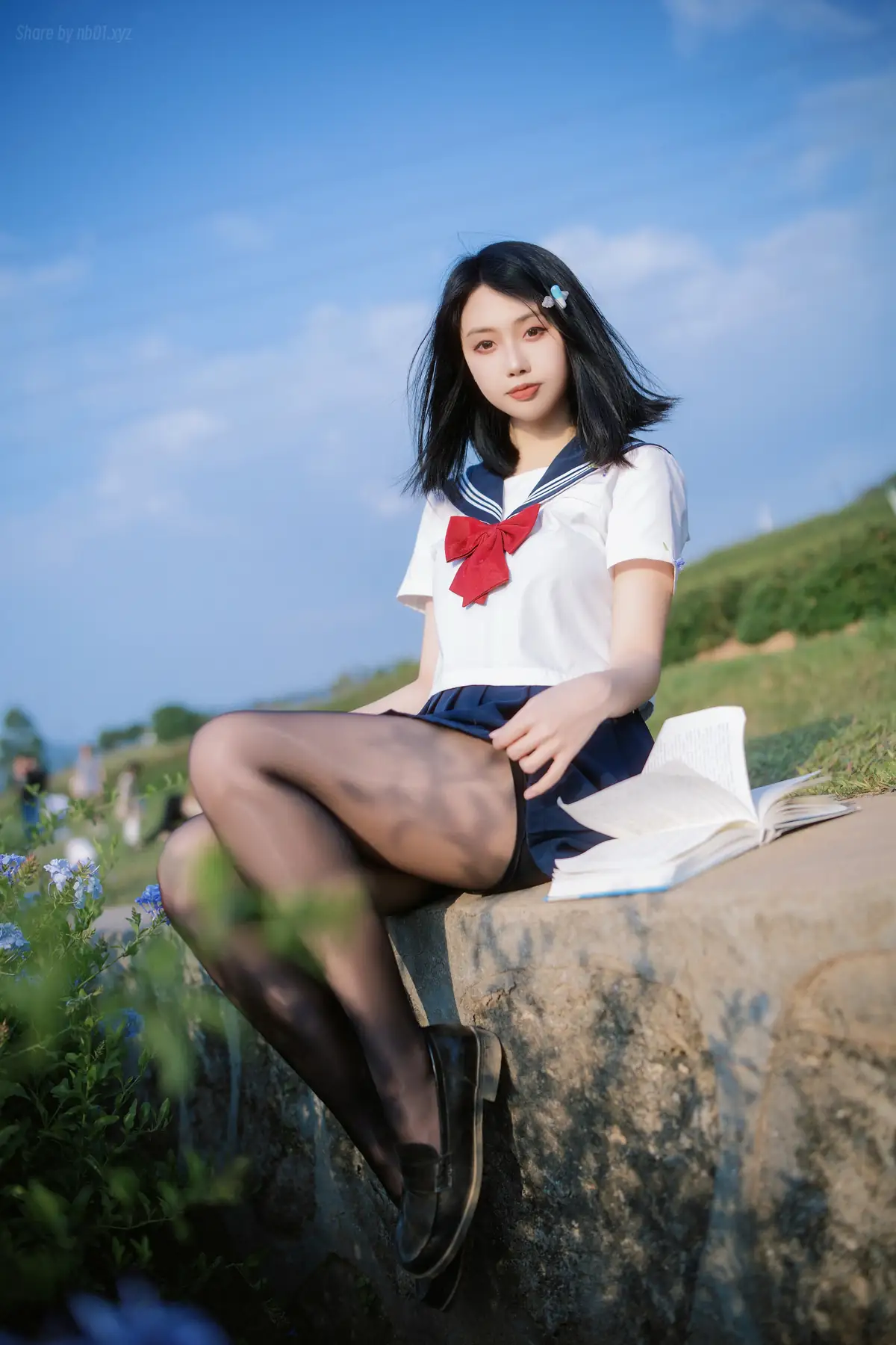 七只红豆 - 蓝花JK(39P_264.5M) 七只红豆 - 蓝花JK(39P_264.5M)_nb01.xyz_0010 图片3