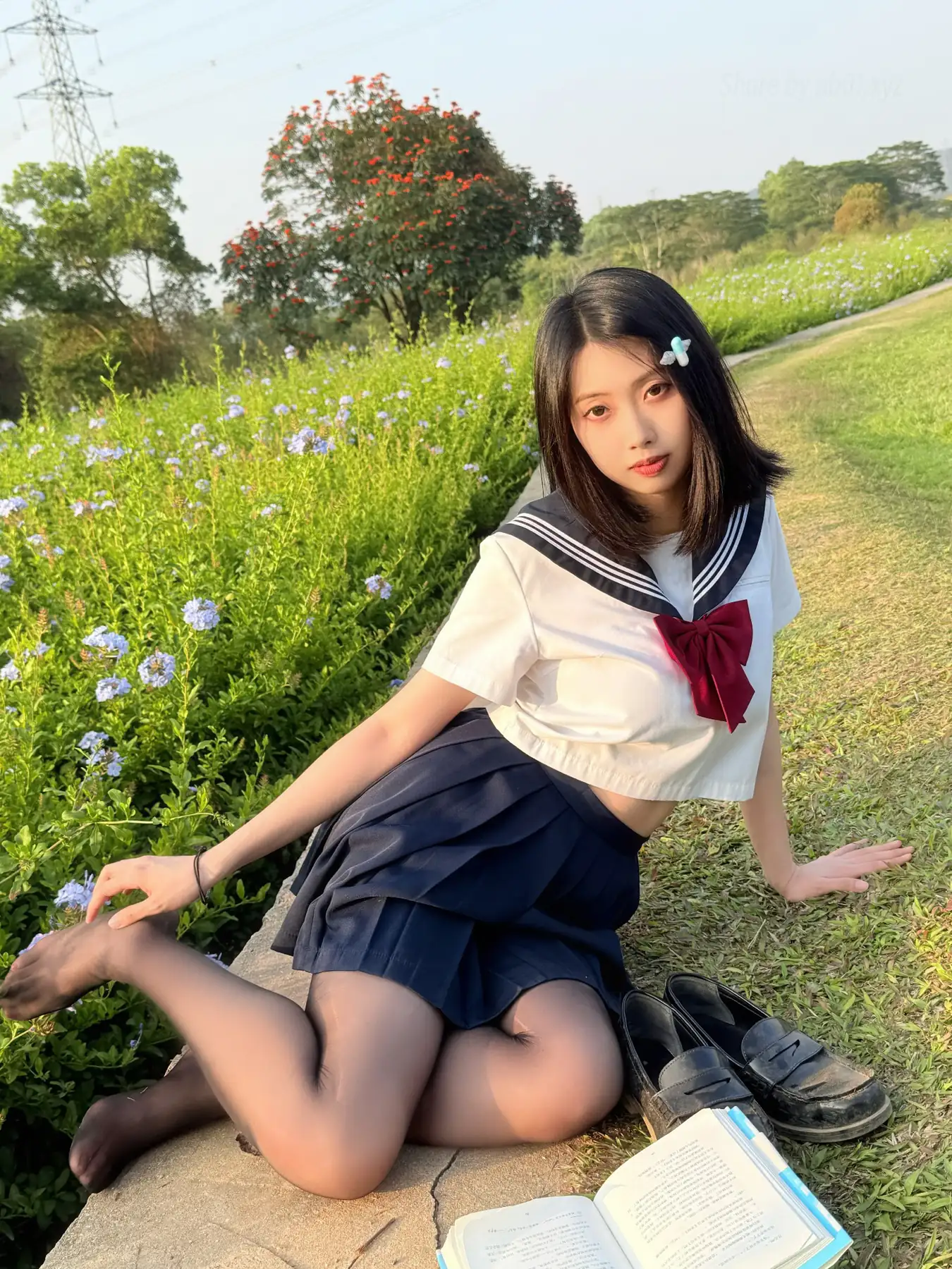 七只红豆 - 蓝花JK(39P_264.5M) 七只红豆 - 蓝花JK(39P_264.5M)_nb01.xyz_0001
