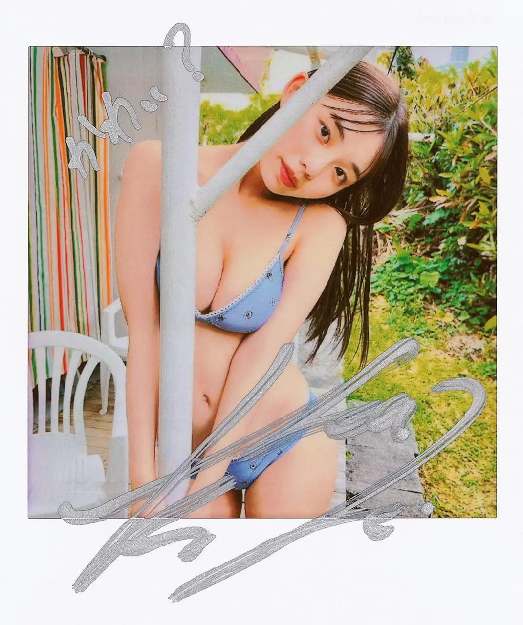 菊地姬奈 - +weekly 写真花絮视频(693P+110V_15.8G) チェキ_002-instant-kikuchi 图片6