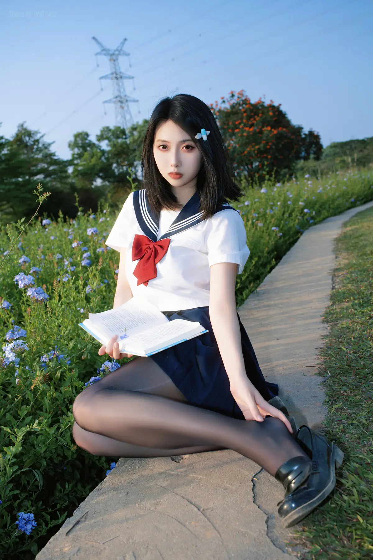 七只红豆 - 蓝花JK(39P_264.5M) 七只红豆 - 蓝花JK(39P_264.5M)_nb01.xyz_0021 图片6