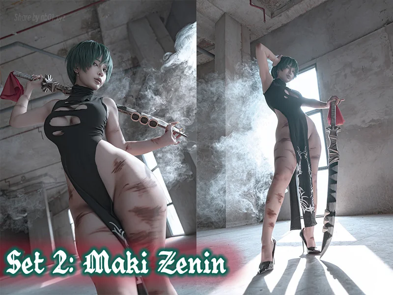 UmekoJ - Maki Zenin 「JJK」(101P+7V_933.7M) UmekoJ - Maki Zenin 「JJK」(101P+7V_933.7M)_nb01.xyz_0025 图片4