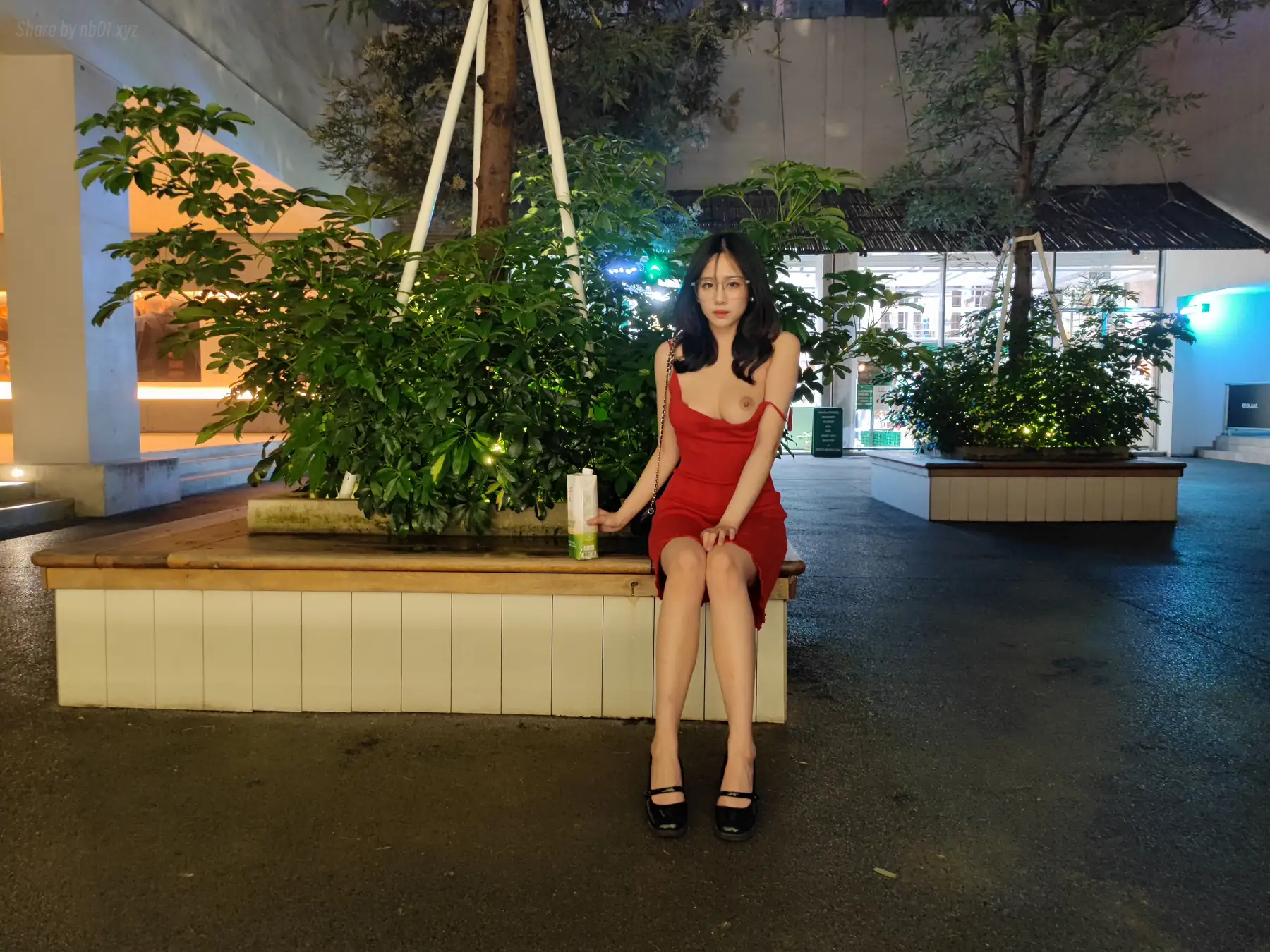 Ceason - 红色连衣裙商圈露出(14P_29.3M) Ceason - 红色连衣裙商圈露出(14P_29.3M)_nb01.xyz_0010 图片6