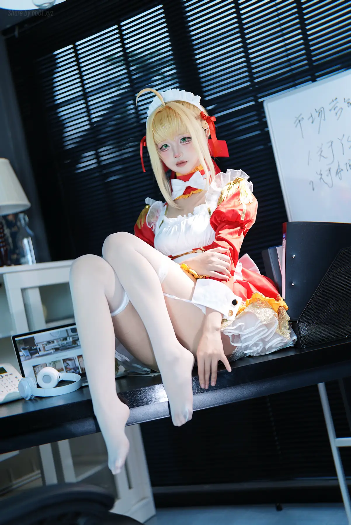 五更百鬼 - FGO 尼禄 女仆(15P_39.1M) 五更百鬼 - FGO 尼禄 女仆(15P_39.1M)_nb01.xyz_0001
