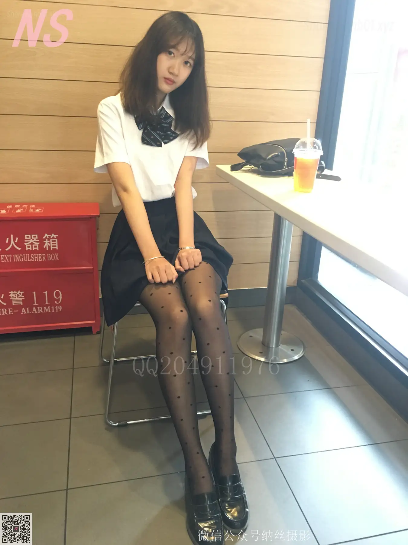 [NS纳丝摄影]No.070 雯雯 OL黑色圆点丝袜(36P+1V_167.8M) [NS纳丝摄影]No.070 雯雯 OL黑色圆点丝袜(36P+1V_167.8M)_nb01.xyz_0006 图片2