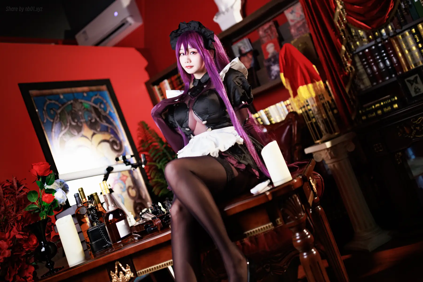 阿雪雪 - 师匠女仆(42P_620.3M) 阿雪雪 - 师匠女仆(42P_620.3M)_nb01.xyz_0001