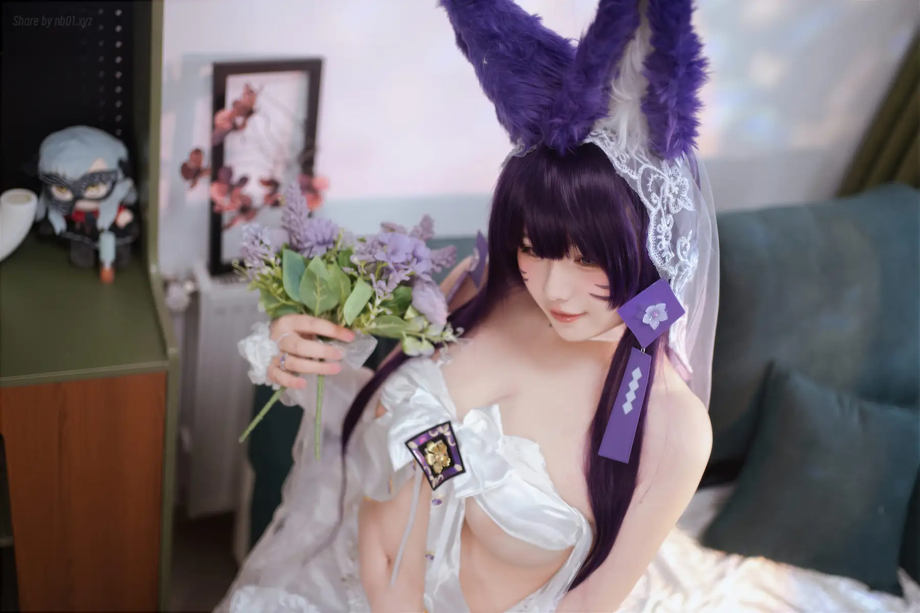 阿半今天很开心 - 碧蓝航线 武藏誓约花嫁 婚纱(75P_462.3M) 阿半今天很开心 - 碧蓝航线 武藏誓约花嫁 婚纱(75P_462.3M)_nb01.xyz_0032 图片4