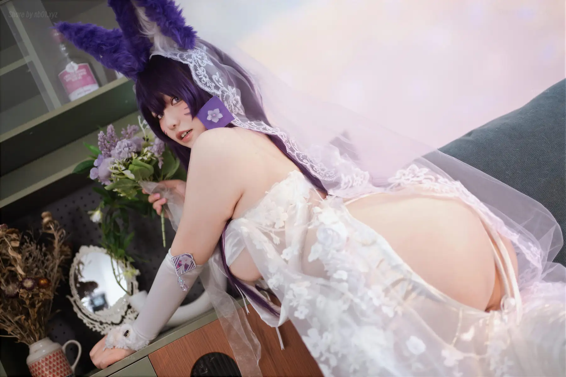 阿半今天很开心 - 碧蓝航线 武藏誓约花嫁 婚纱(75P_462.3M) 阿半今天很开心 - 碧蓝航线 武藏誓约花嫁 婚纱(75P_462.3M)_nb01.xyz_0034 图片5