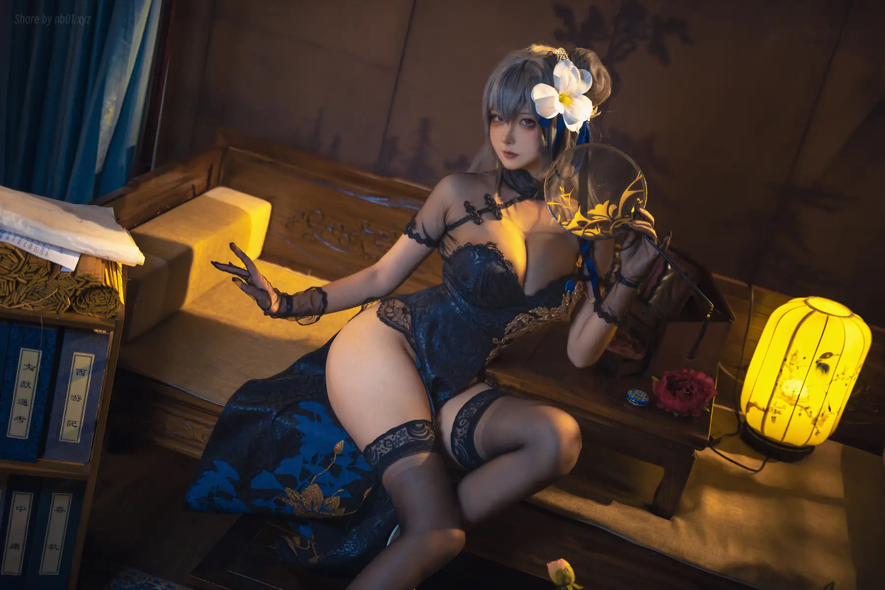 Seya-狮砸 - 碧蓝航线 路易九世 旗袍(12P_89.4M) Seya-狮砸 - 碧蓝航线 路易九世 旗袍(12P_89.4M)_nb01.xyz_0006 图片4