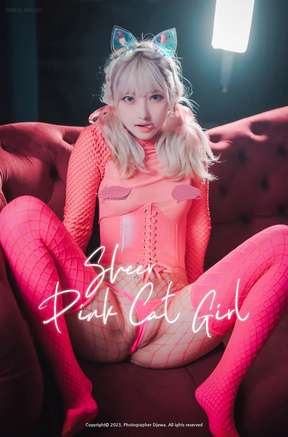 DJAWA Photo - Hanari(하나리) - Sheer Pink Cat Girl(85P_965.6M) DJAWA Photo - Hanari(하나리) - Sheer Pink Cat Girl(85P_965.6M)_nb...