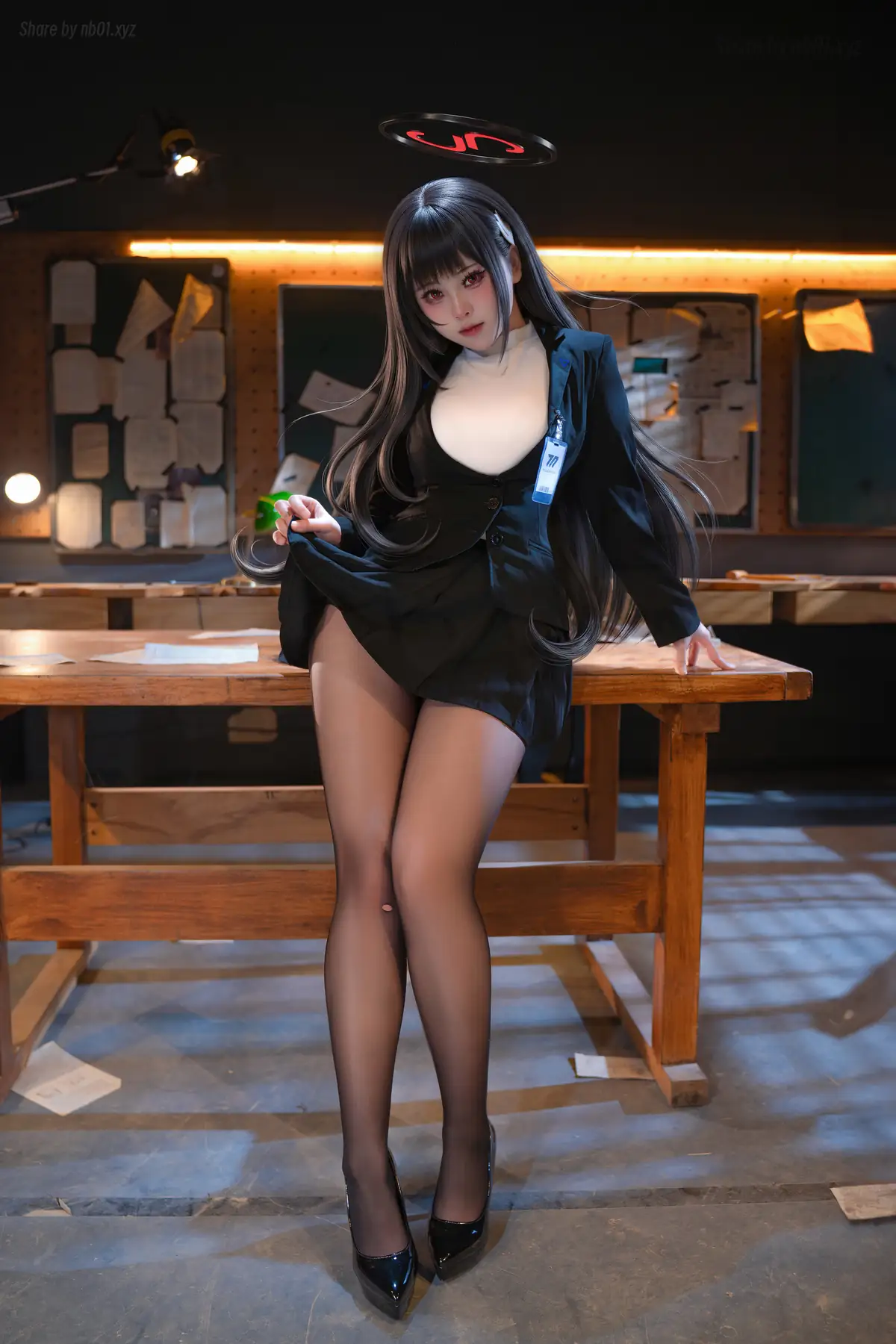呙呙 - 蔚蓝档案 调月莉音(24P_153.9M) 呙呙 - 蔚蓝档案 调月莉音(24P_153.9M)_nb01.xyz_0010 图片4