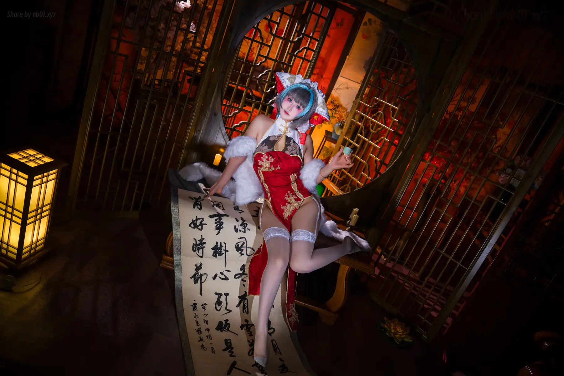 喵喵的喵吖 - 柴郡旗袍(11P_52.6M) 喵喵的喵吖 - 柴郡旗袍(11P_52.6M)_nb01.xyz_0002 图片2
