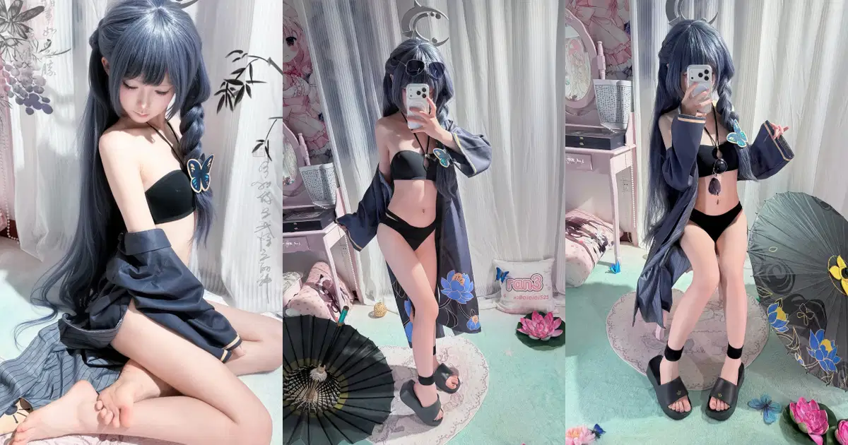 染三ran3 - 蔚蓝档案 妃咲泳装(108P+8V_1.8G) 染三ran3 - 蔚蓝档案 妃咲泳装(108P+8V_1.8G)_wp_thumb 图片9