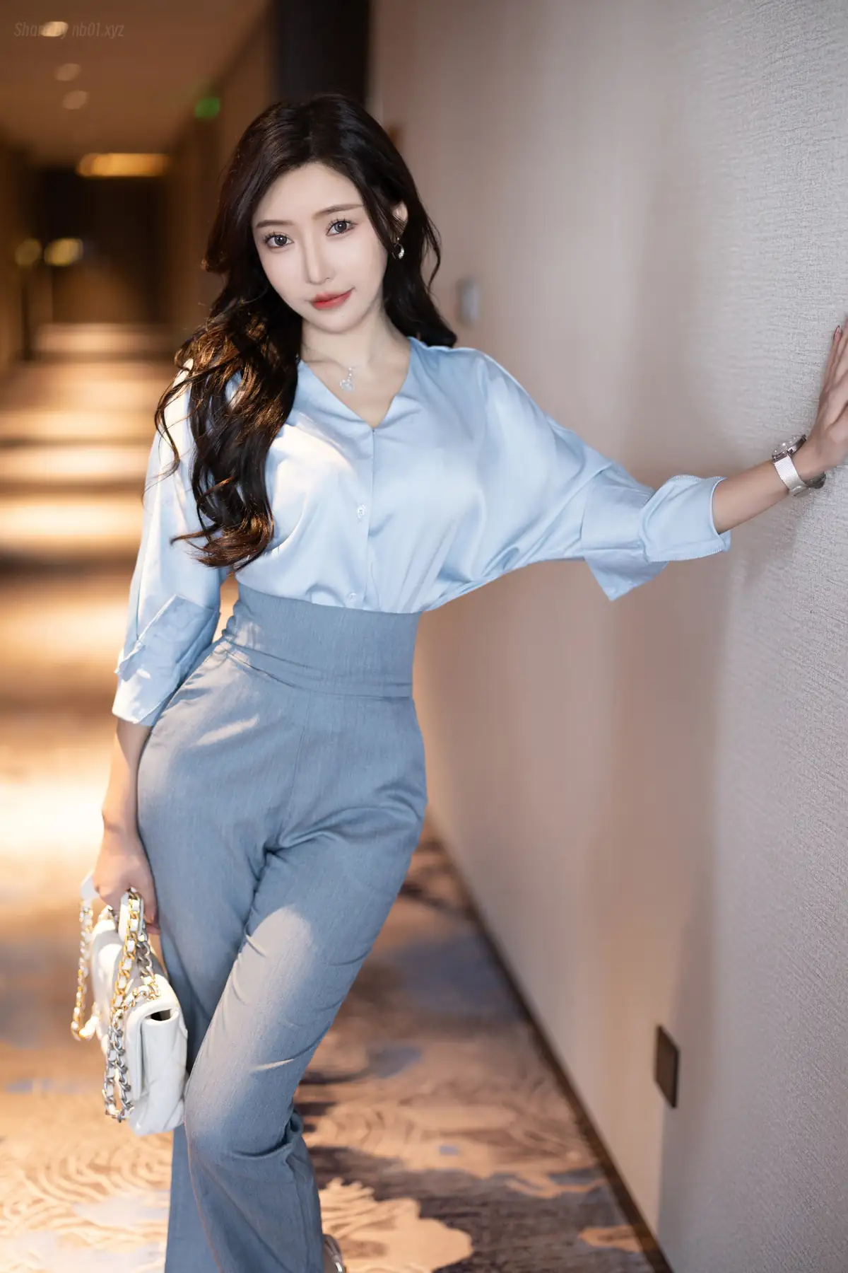 [内购无水印]王馨瑶Yanni - 灰蓝色西裤配丝绸上衣(97P_356.4M) [内购无水印]王馨瑶Yanni - 灰蓝色西裤配丝绸上衣(97P_356.4M)_nb01.xyz_0001