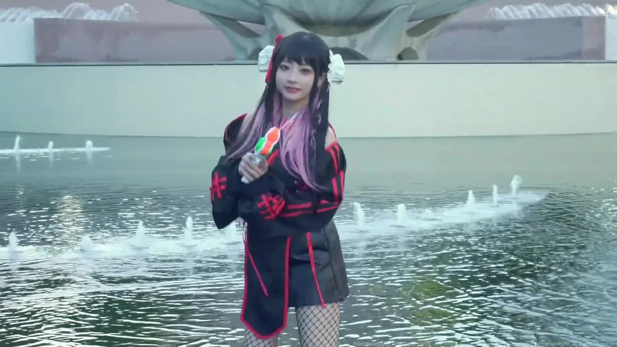 RSS RuinStreetStyle - EP26_中华少女新春湿身_Cute Cosplay Girl Gets Fully Soaked in Chinese-inspired Outfit_Wendydydydy酱油(1V_734.3M...