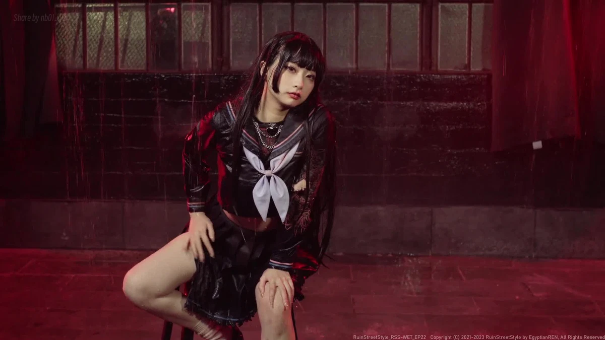 RSS RuinStreetStyle - EP22_黑道JK雨中湿身_Yakuza JK Girl Socked in Rain With Tattered Japanese Sailor Uniform_Wendydydydy酱油(1V_5...