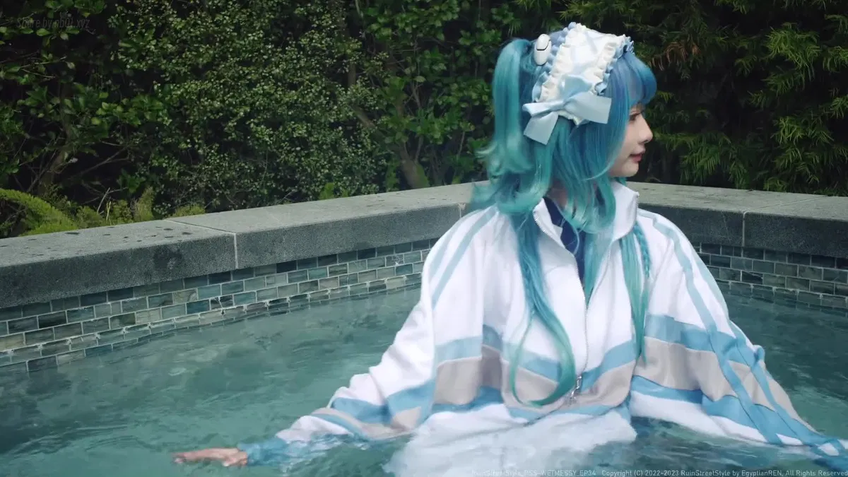 RSS RuinStreetStyle - EP34_亚文化蕾蕾粘液(上半)_Tracksuit x Swimsuit! Sporty Subculture Girl Gets Soaked in Slime_Wendydydydy酱油(1V_...